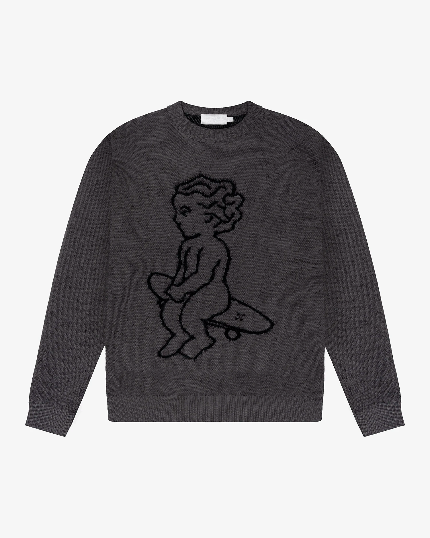 Ikon Fluffy Knit Crewneck