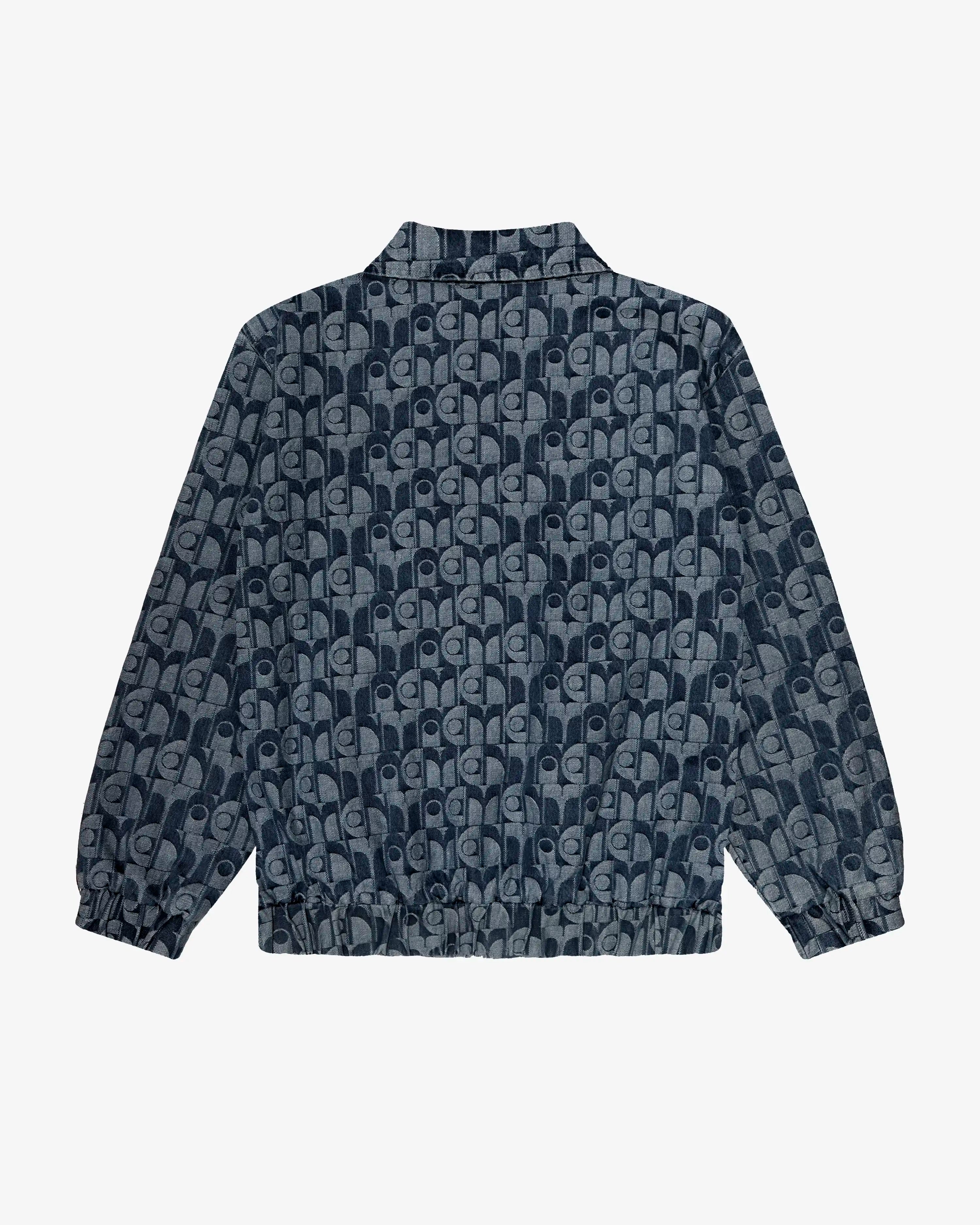 Dots Denim Jackard Jacket