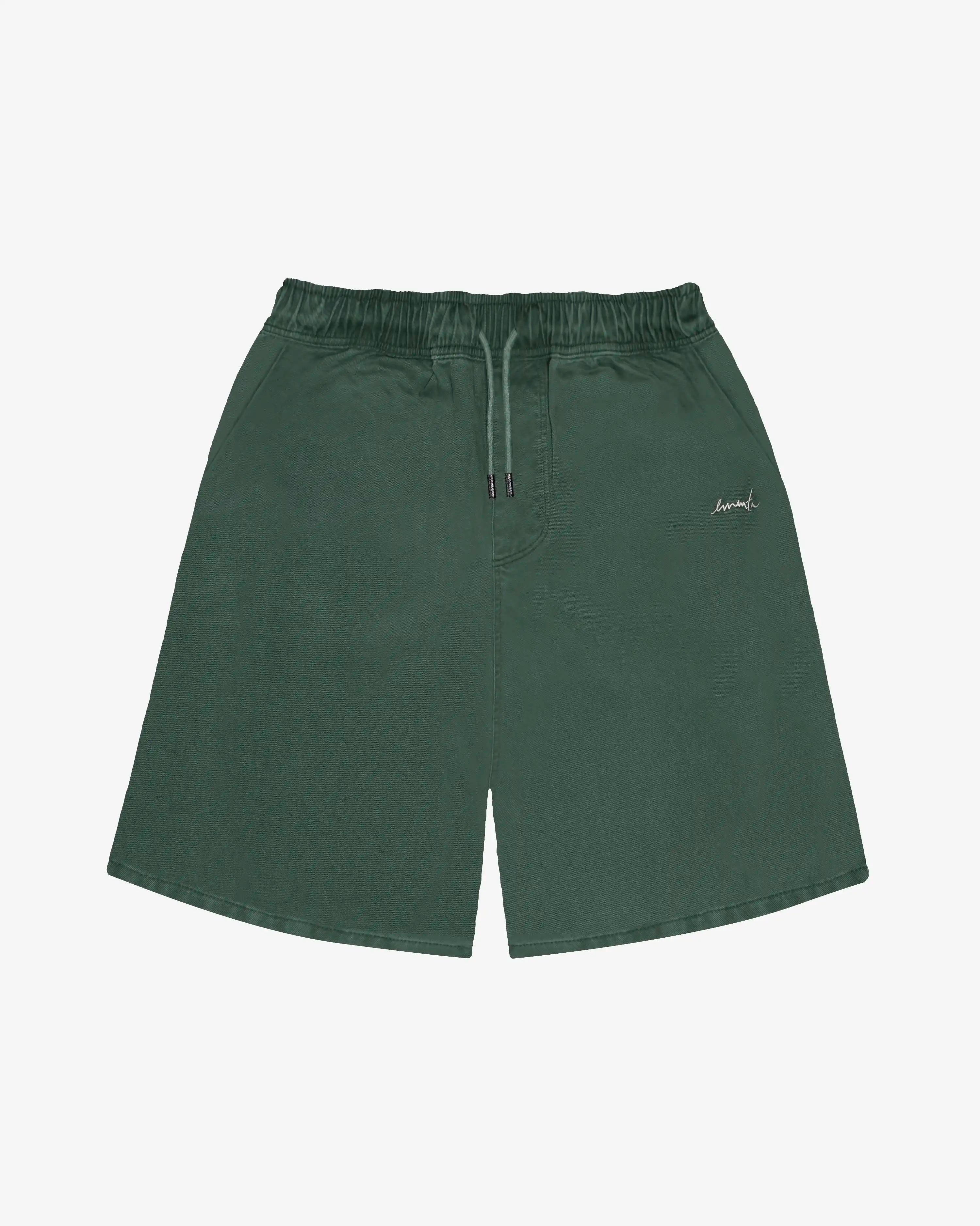 100% cotton with a soft texture
Loose, relaxed fit
Elastic waistband with drawstrings for comfort
Ikon logo embroidered on the right back pocket
EMENTA signature embroidered on the front
Made in Portugal
Unisex fit