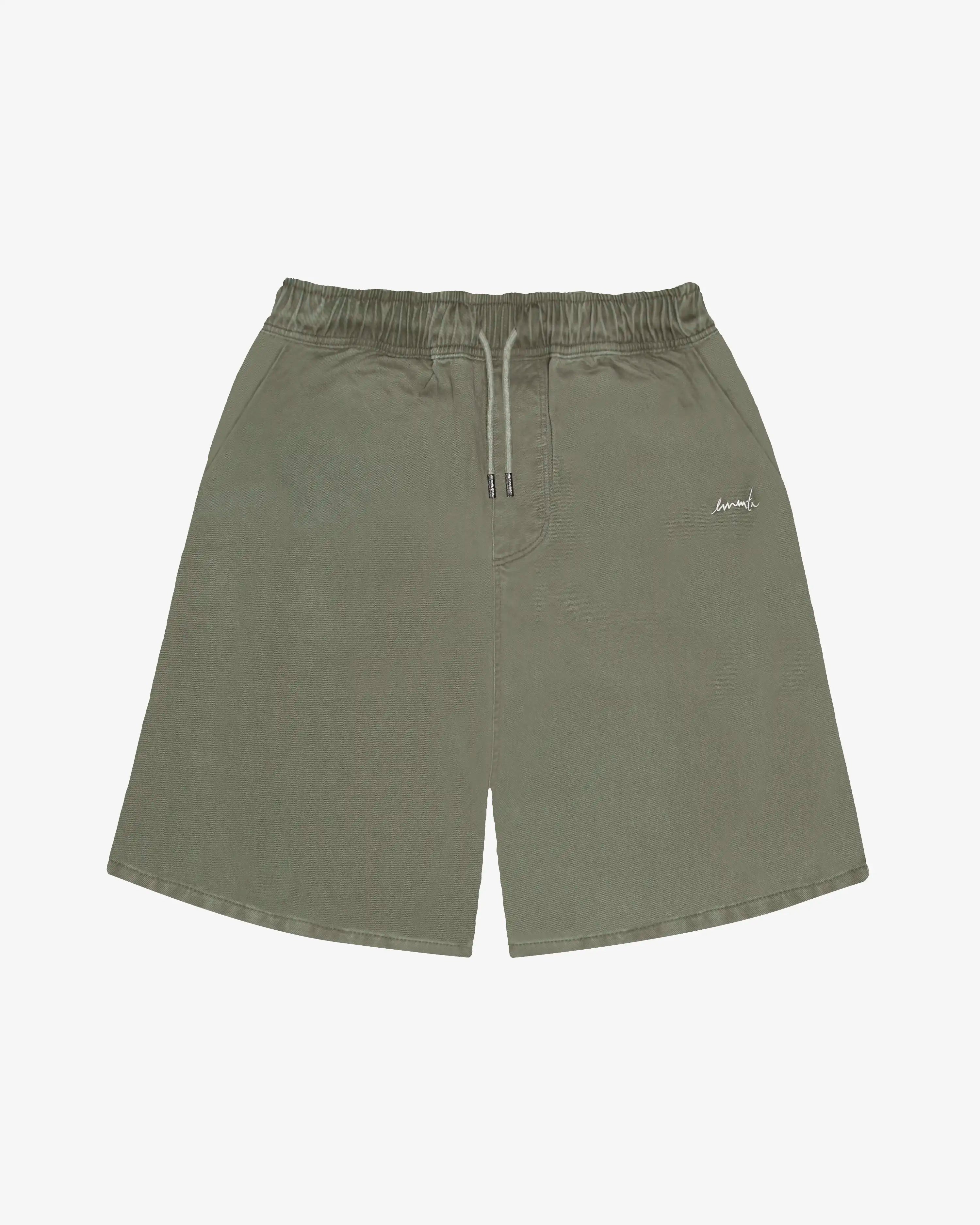 100% cotton with a soft texture
Loose, relaxed fit
Elastic waistband with drawstrings for comfort
Ikon logo embroidered on the right back pocket
EMENTA signature embroidered on the front
Made in Portugal
Unisex fit