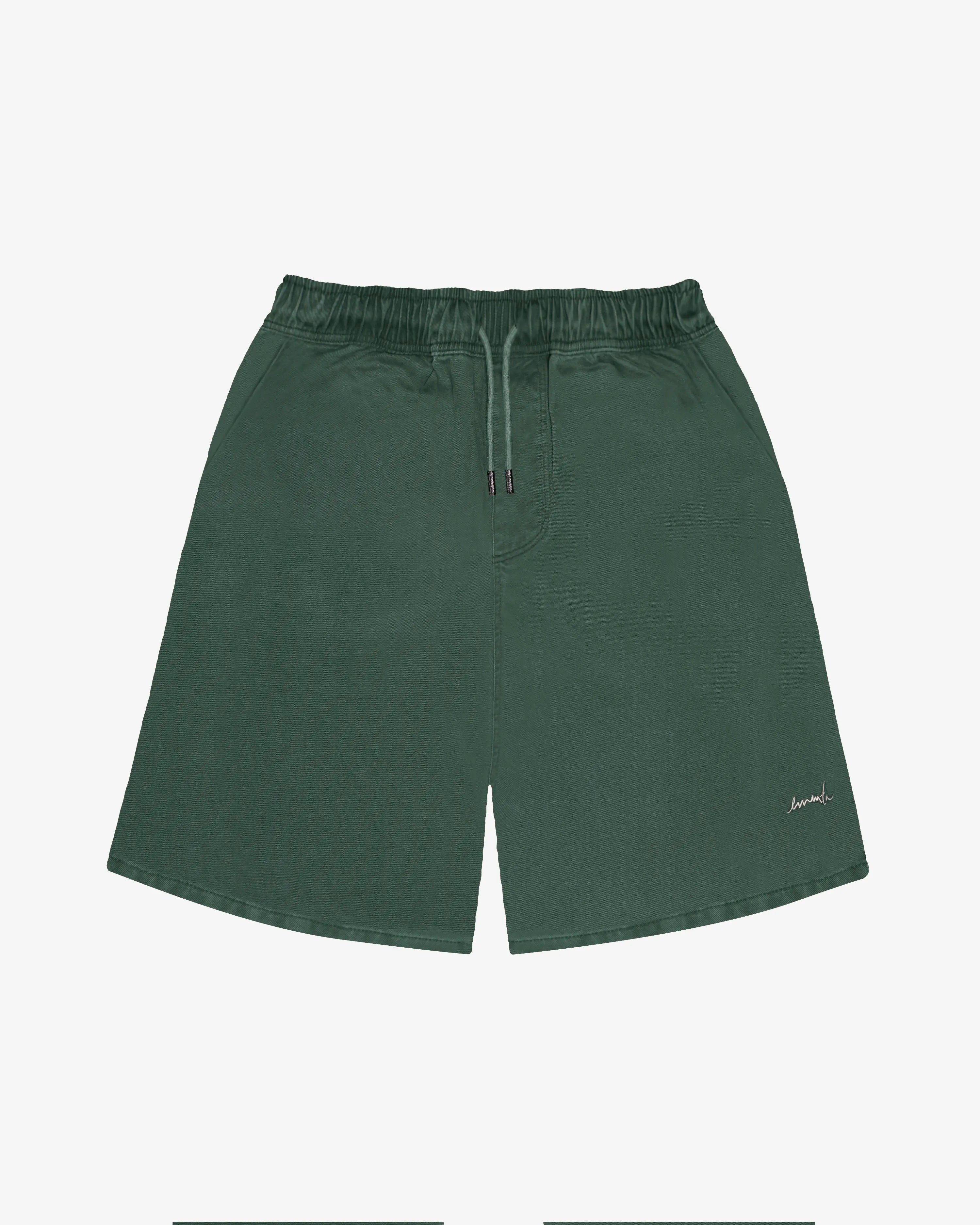 Magoado Twill Elastic Shorts