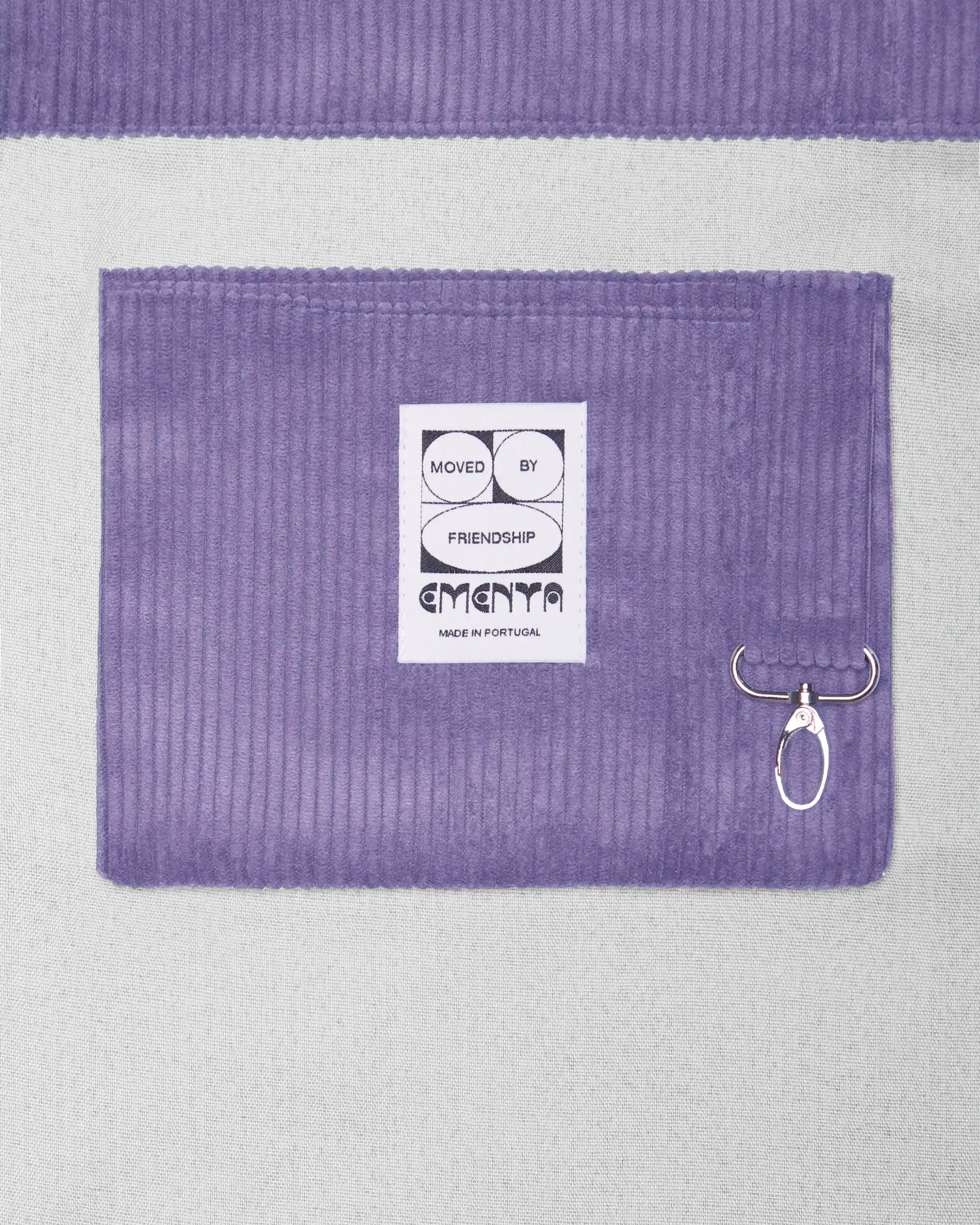 First Word Corduroy Tote Bag