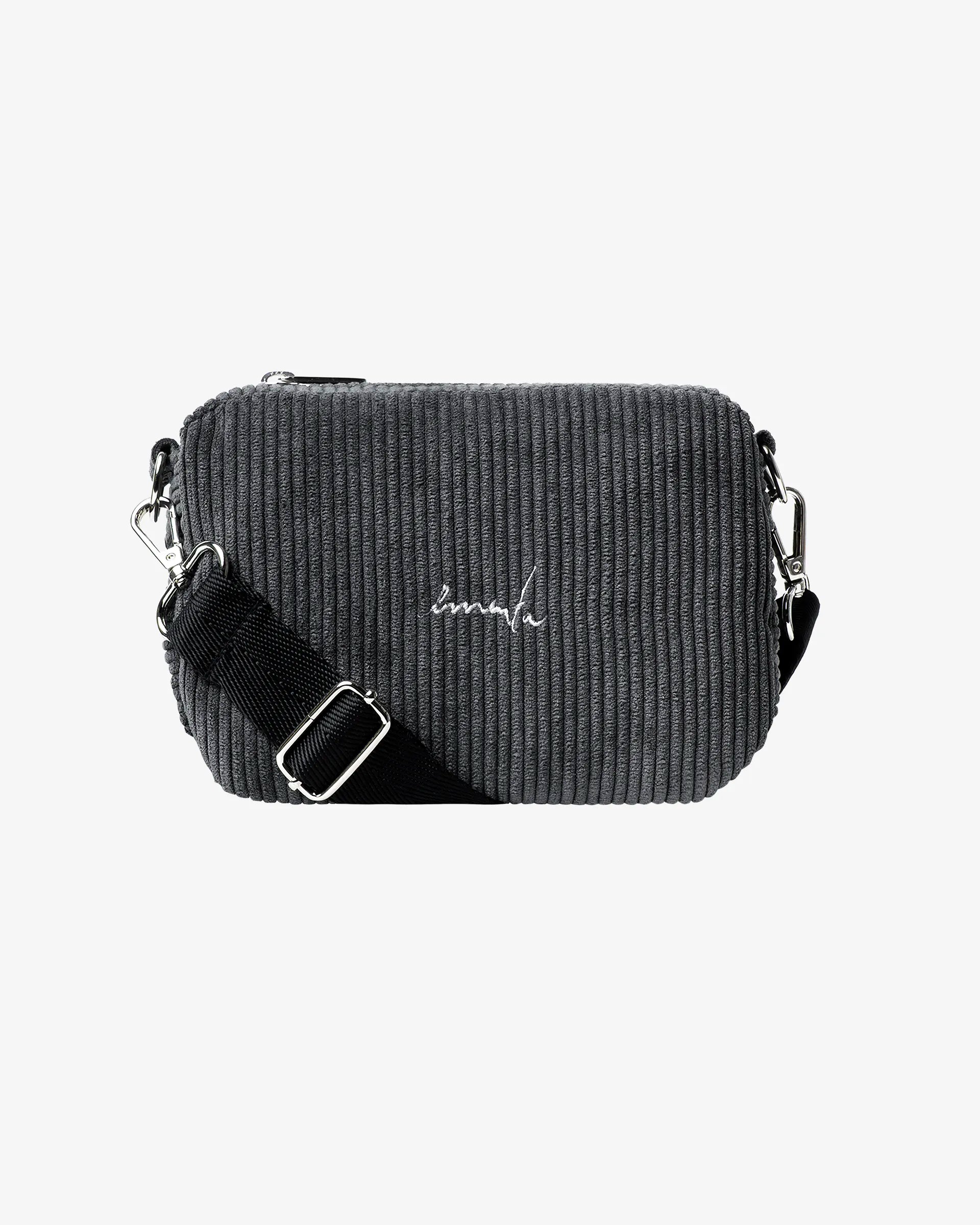 Fluffy Signature Corduroy Shoulder Bag