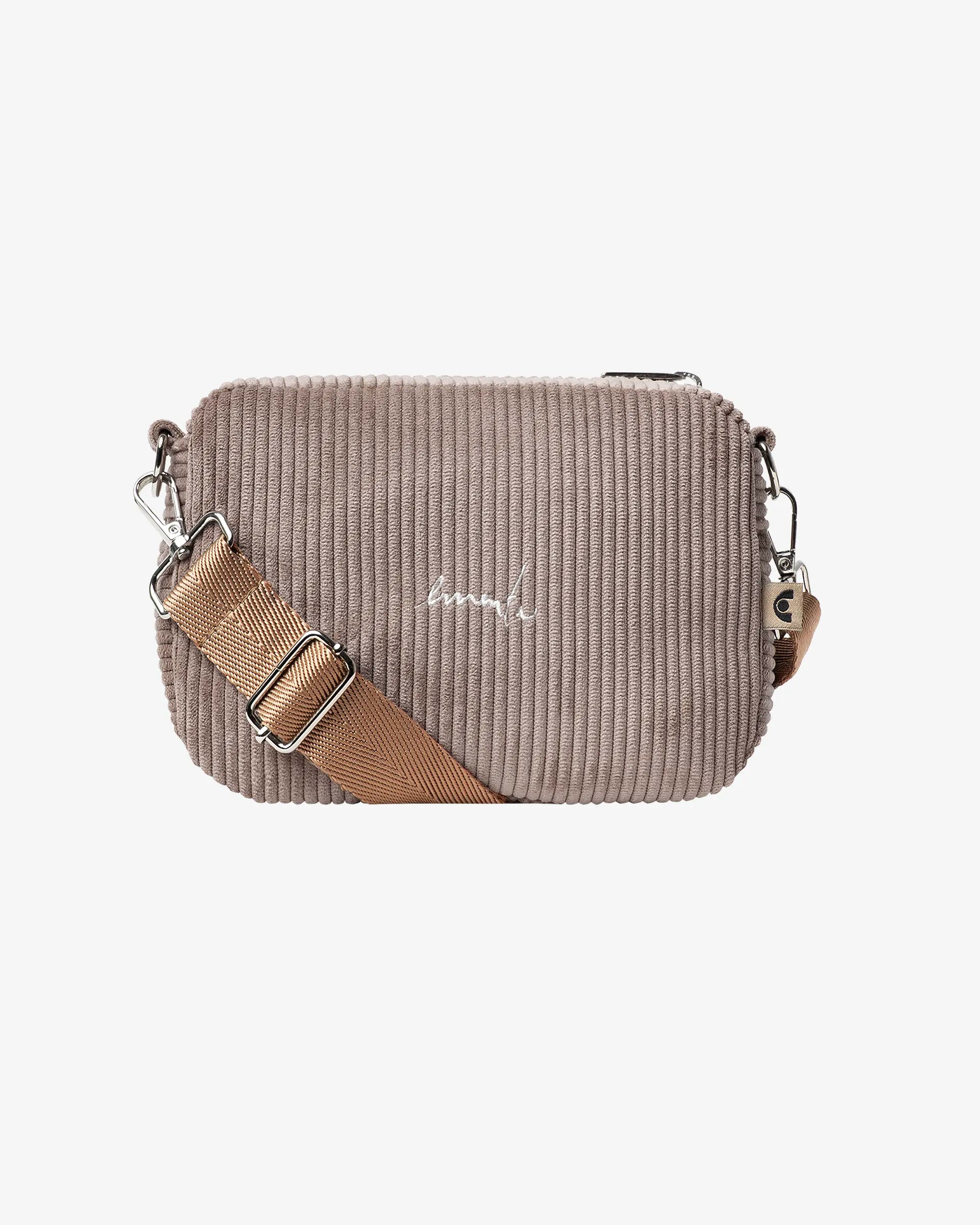 Fluffy Signature Corduroy Shoulder Bag