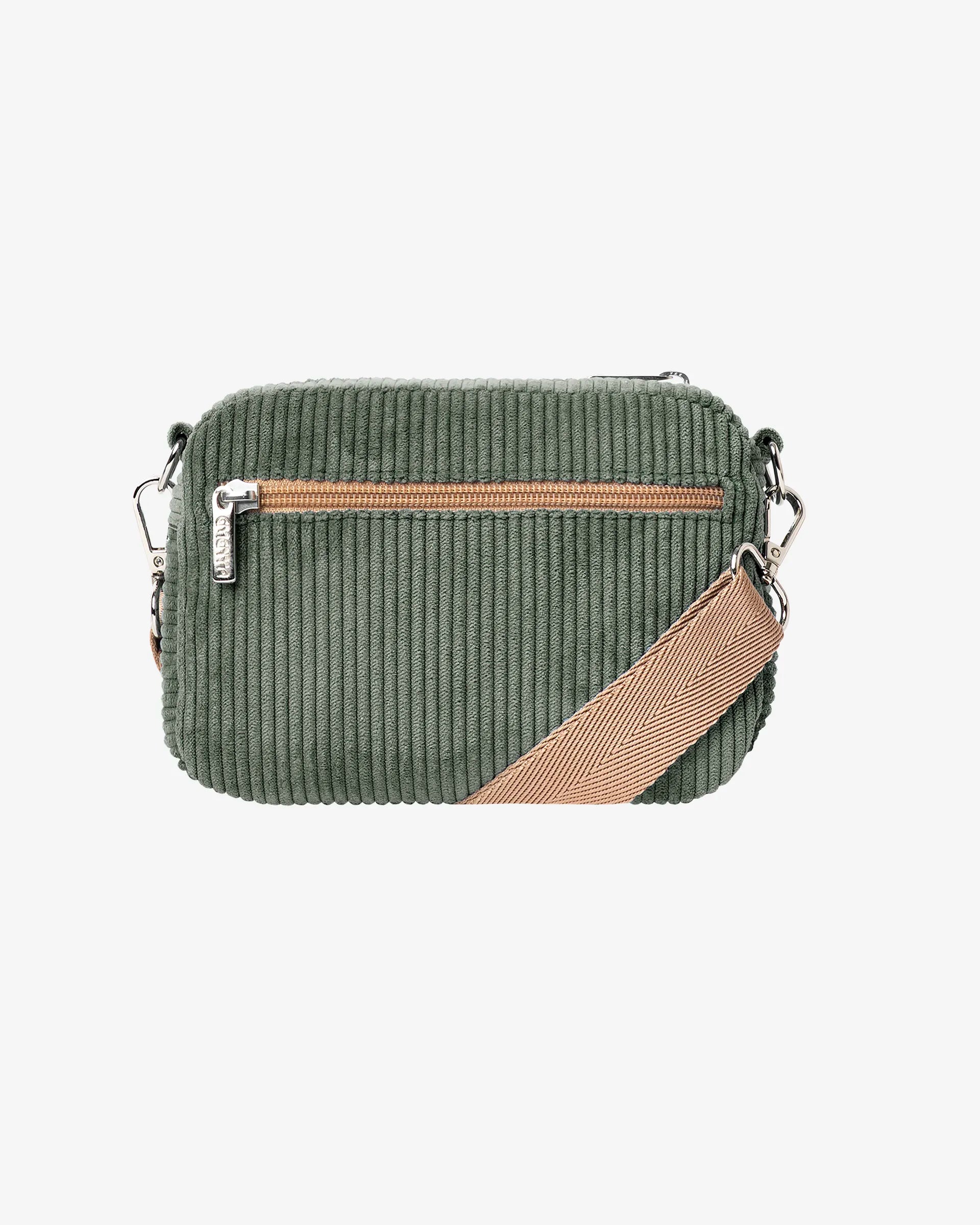 Fluffy Signature Corduroy Shoulder Bag