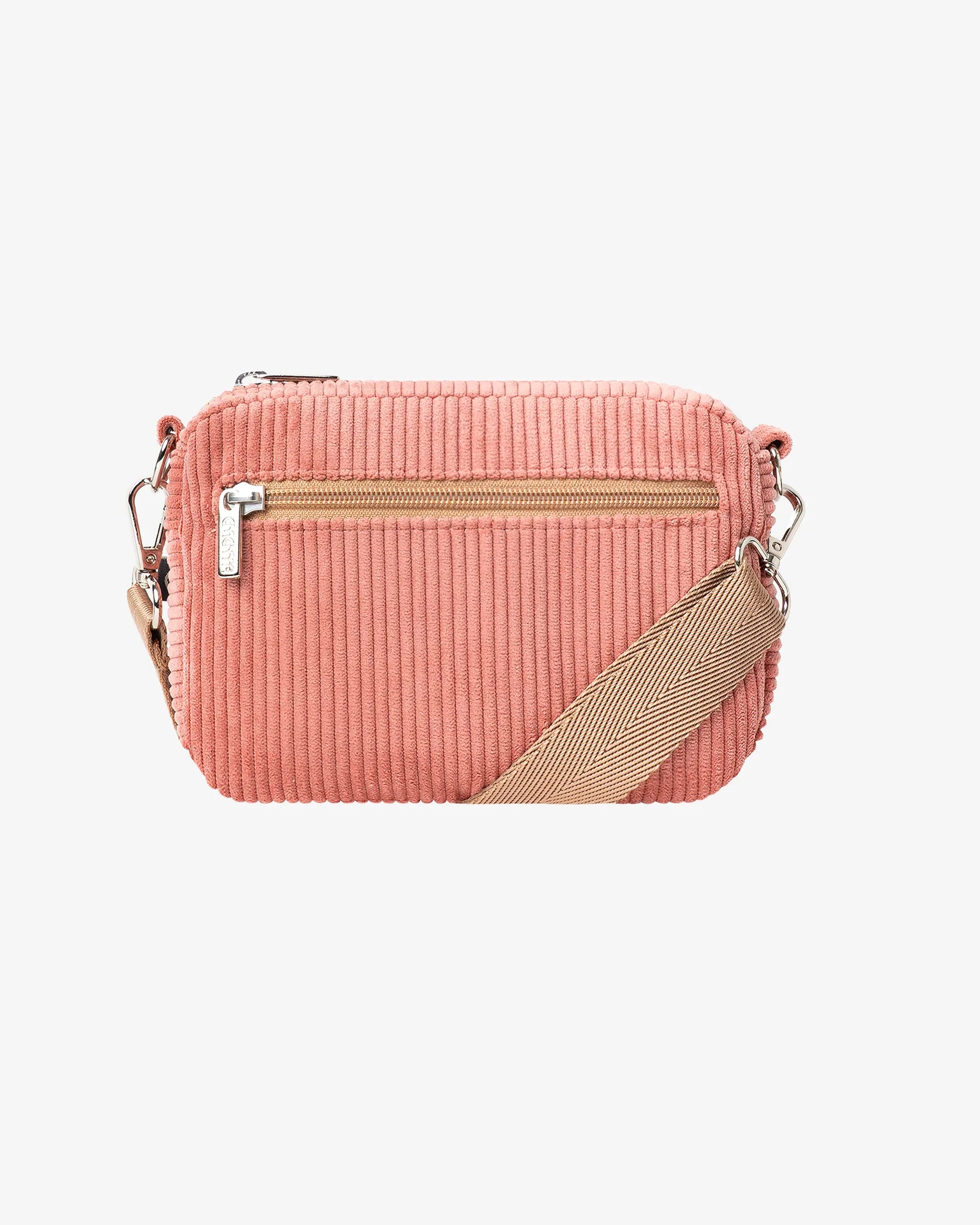 Fluffy Signature Corduroy Shoulder Bag