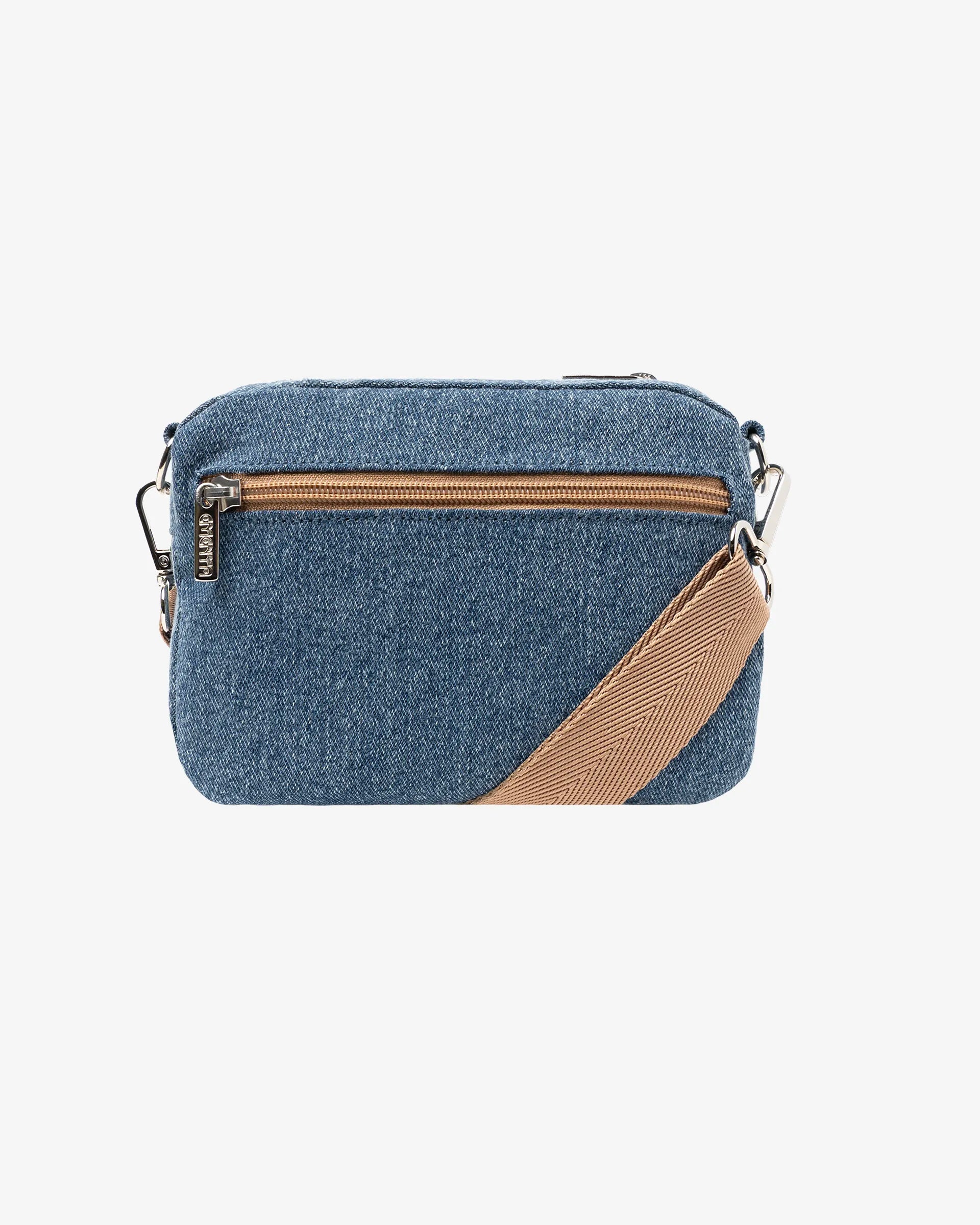 Fluffy Ikon Denim Shoulder Bag