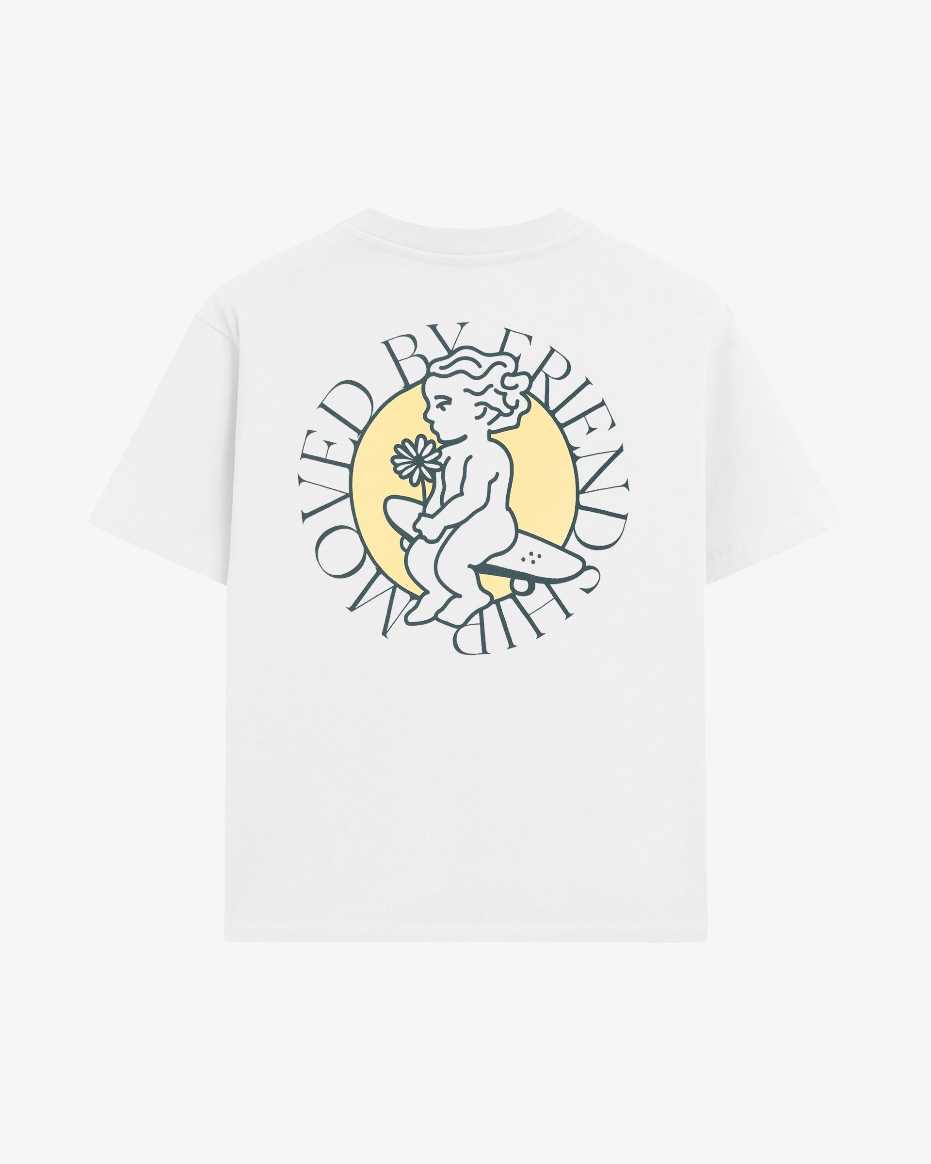 100% Cotton
Regular fit
Built for durability
Ikon Flower design print
'Moved By Friendship' motto on the back
Heavyweight 240gsm fabric
Unisex
Made in Portugal