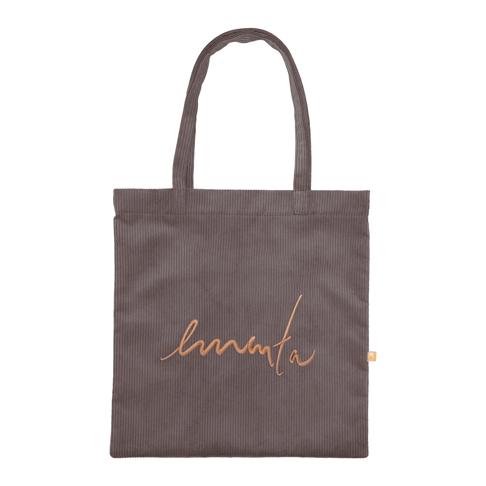 Signature Corduroy Tote Bag