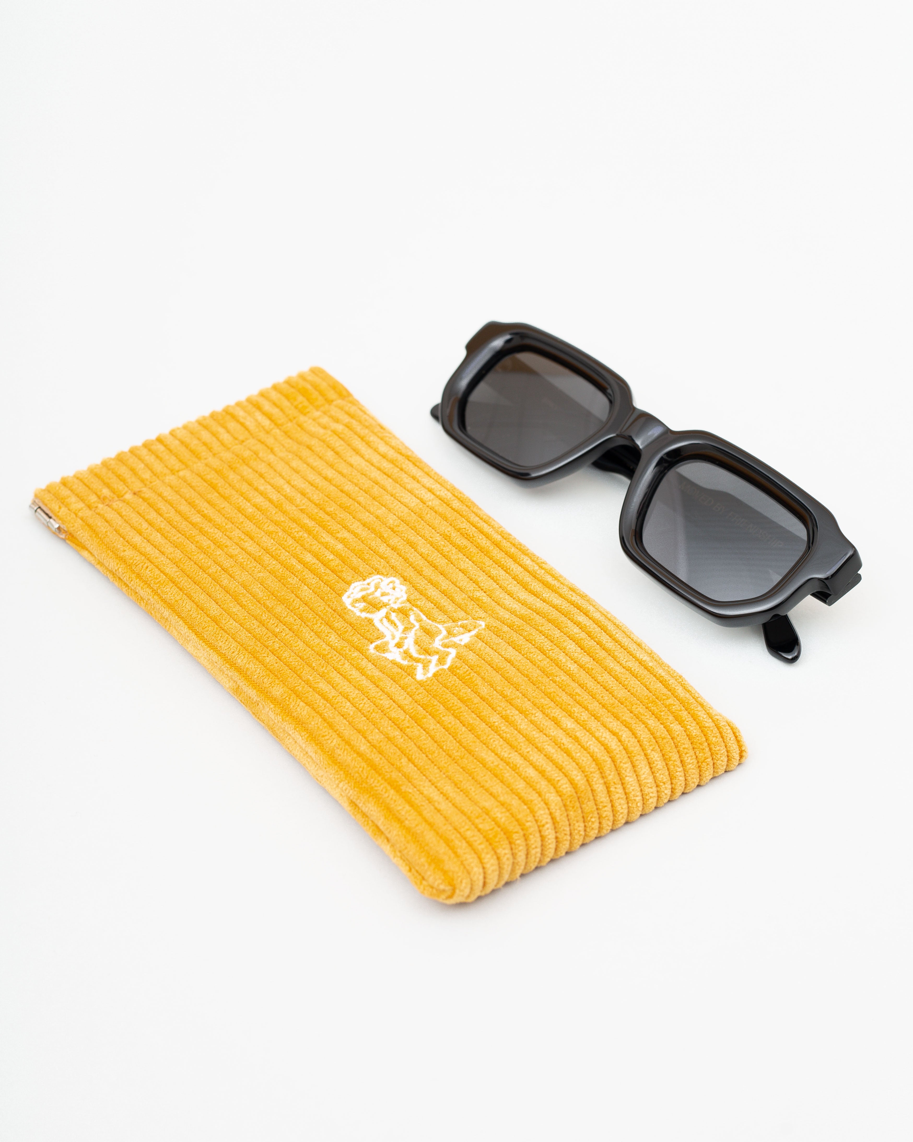 Glasses Corduroy Bag Case