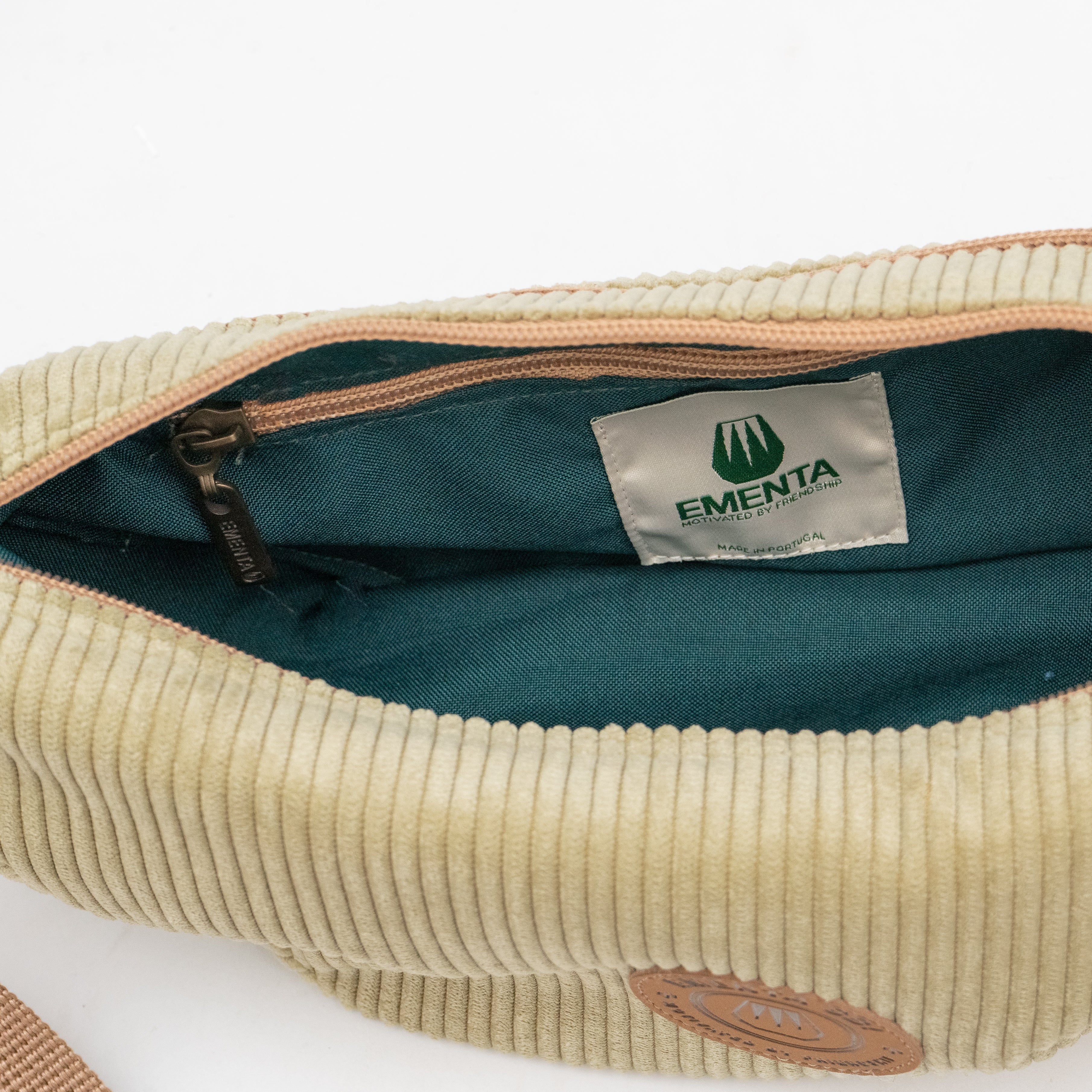 Fiuza Patch Corduroy Shoulder Bag