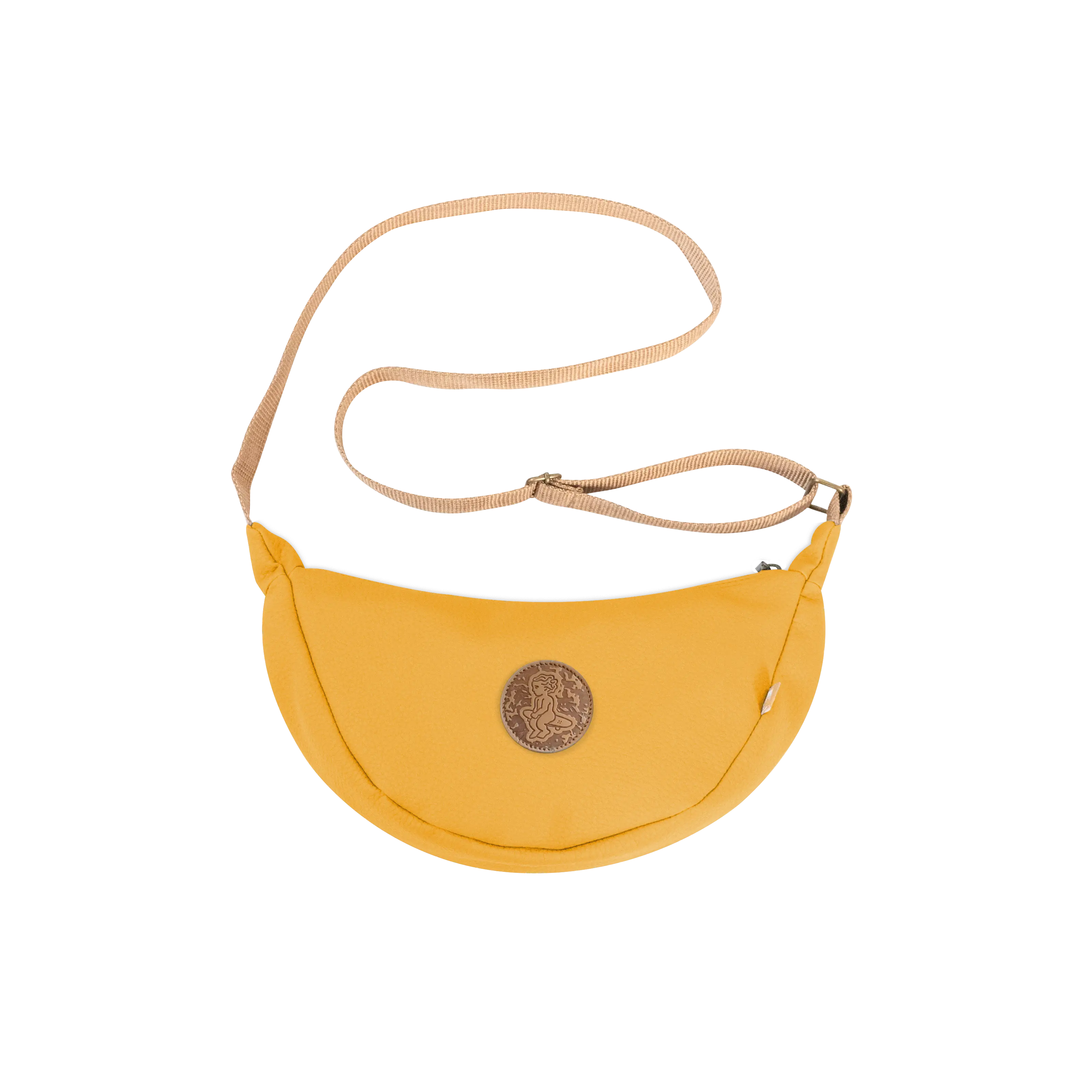 Fiuza Patch Napa Bag Yellow