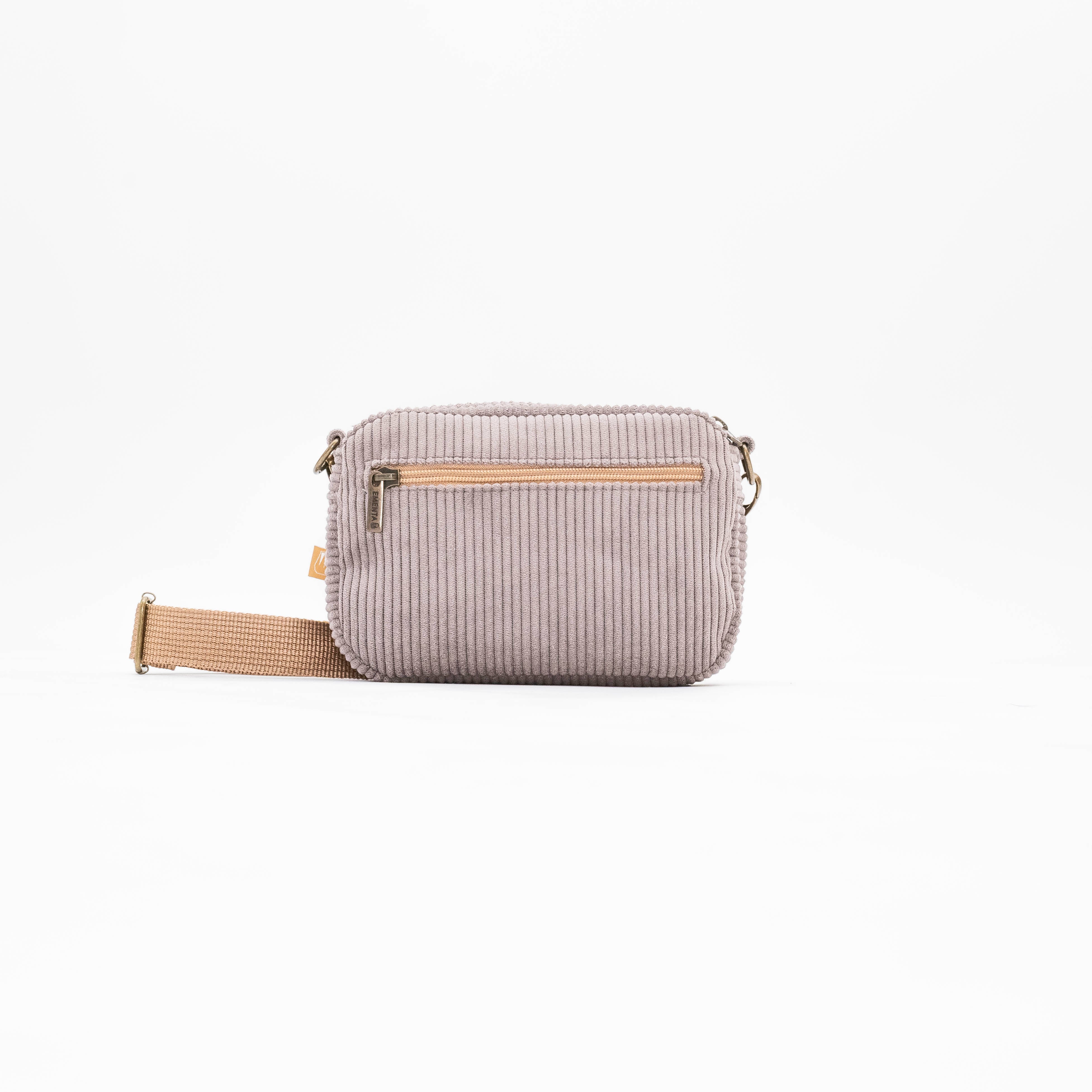 Fluffy Signature Corduroy Shoulder Bag