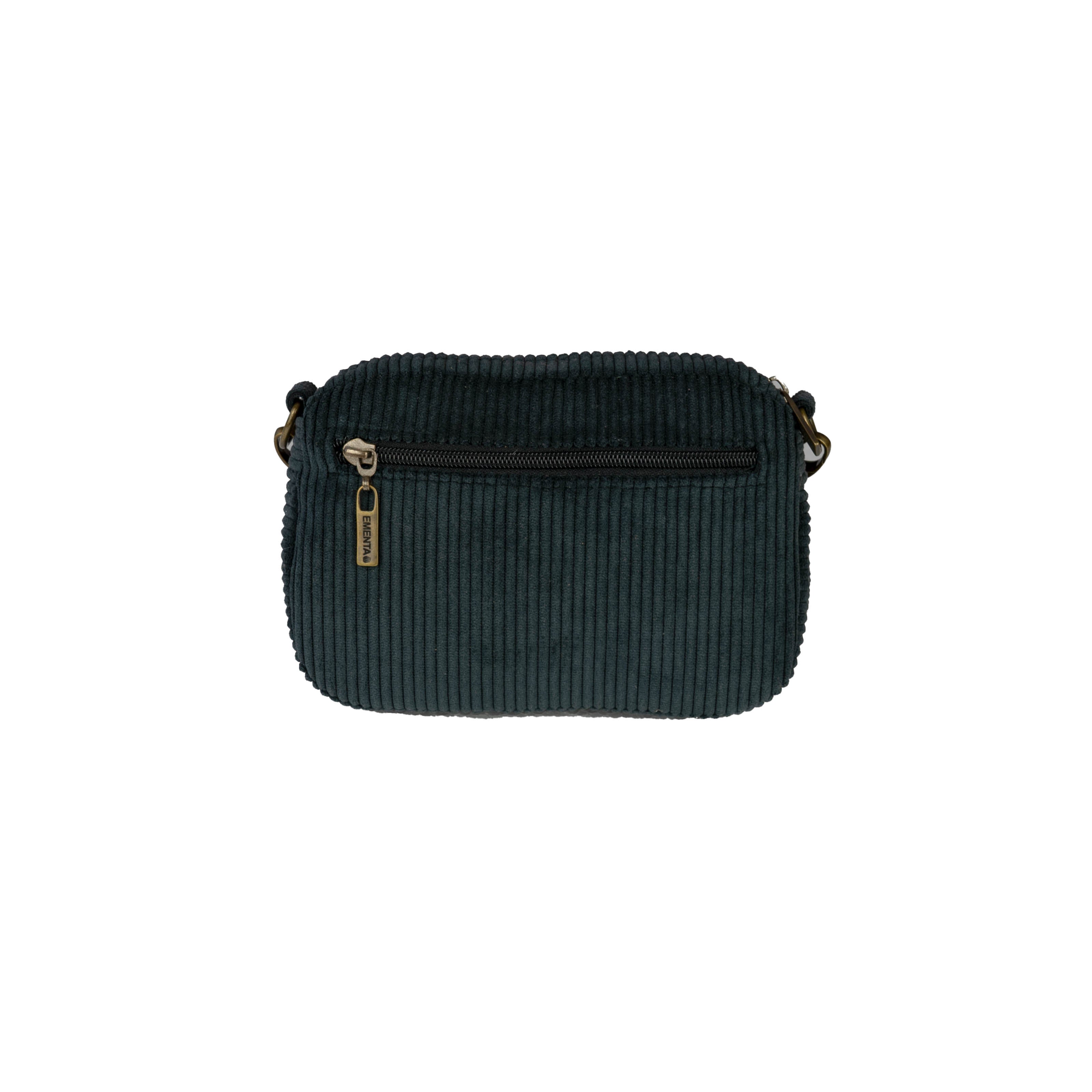 Fluffy Patch Corduroy Shoulder Bag