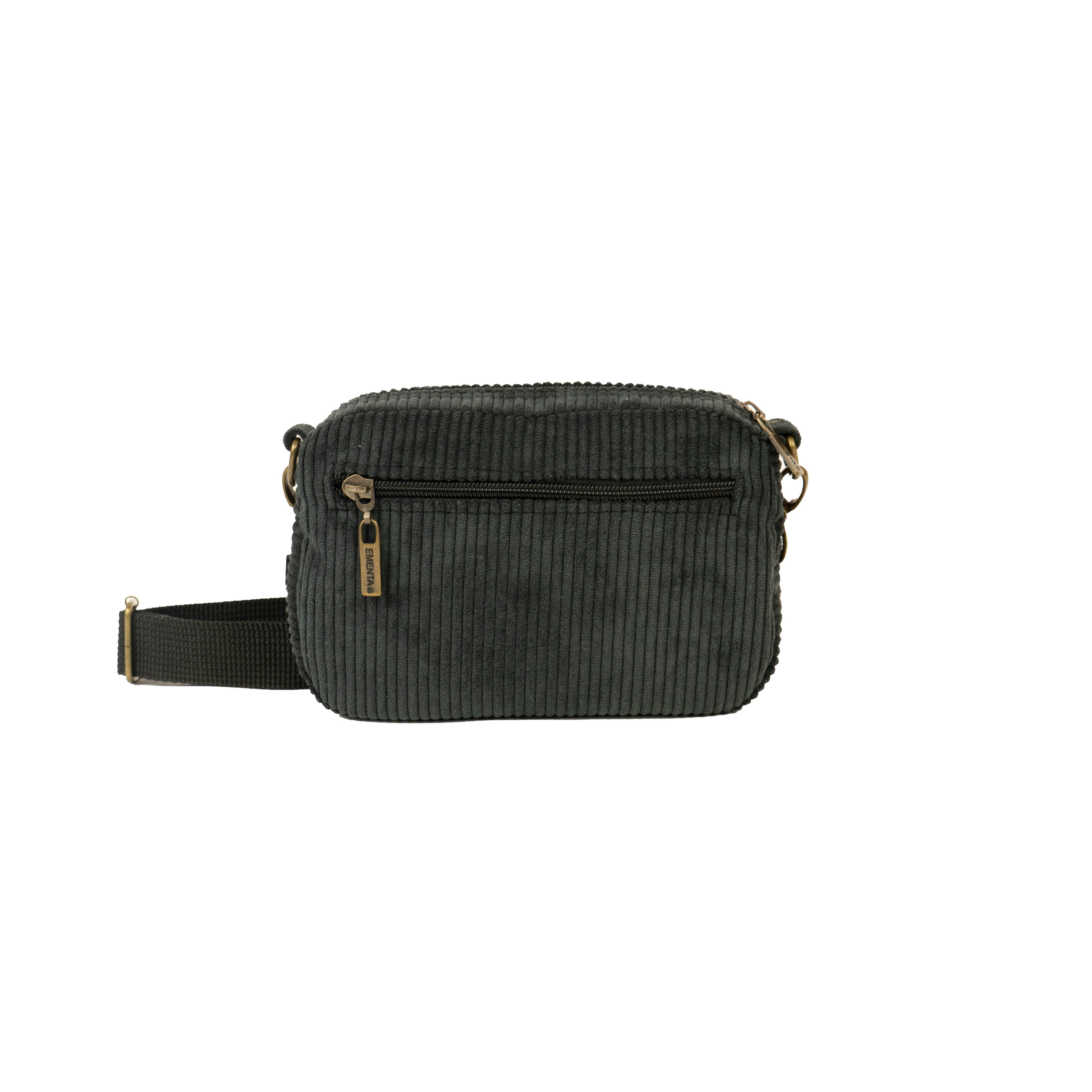 Fluffy Signature Corduroy Shoulder Bag