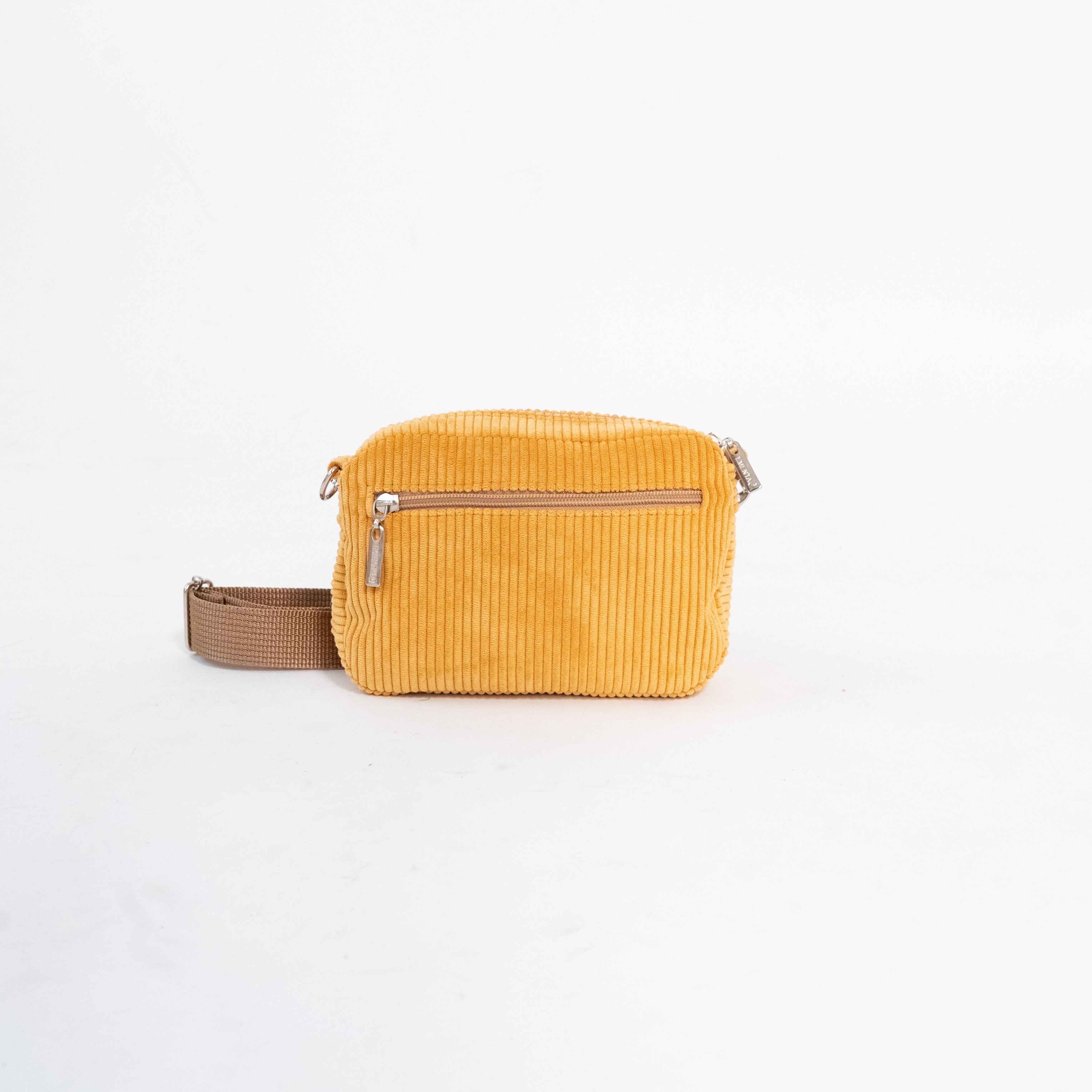 Fluffy Signature Corduroy Shoulder Bag