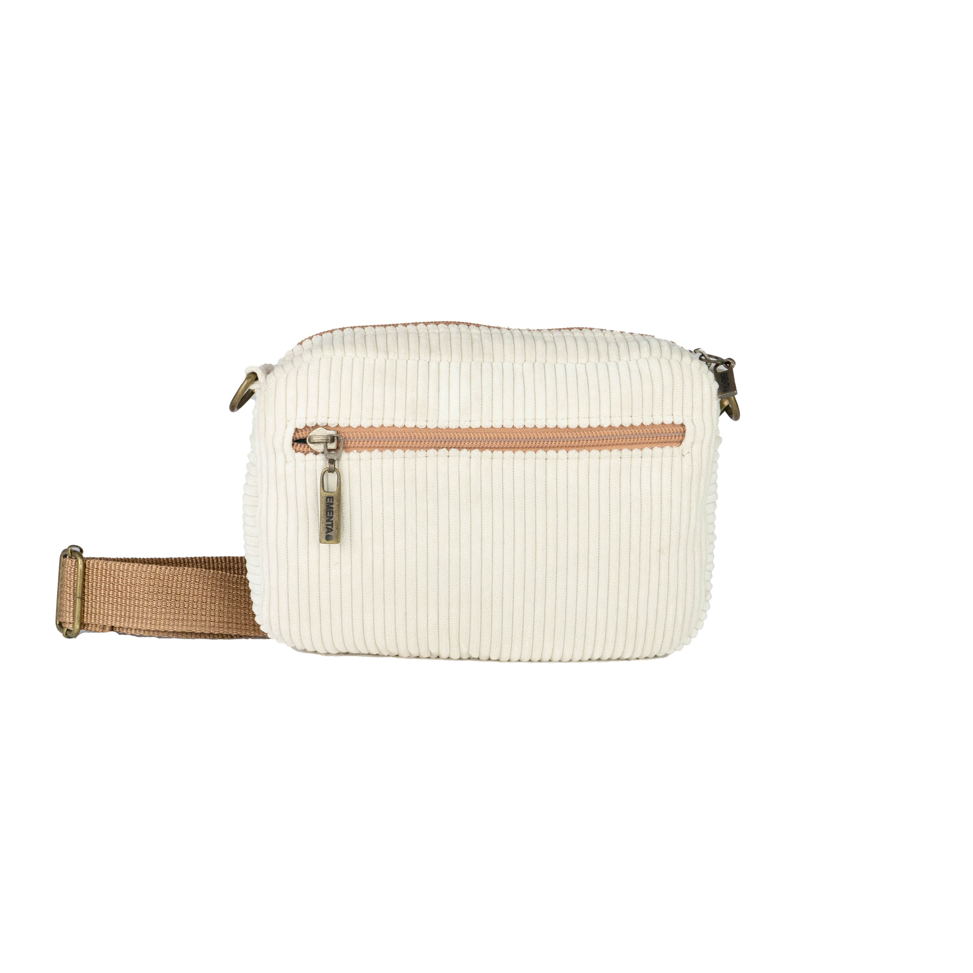 Fluffy Signature Corduroy Shoulder Bag