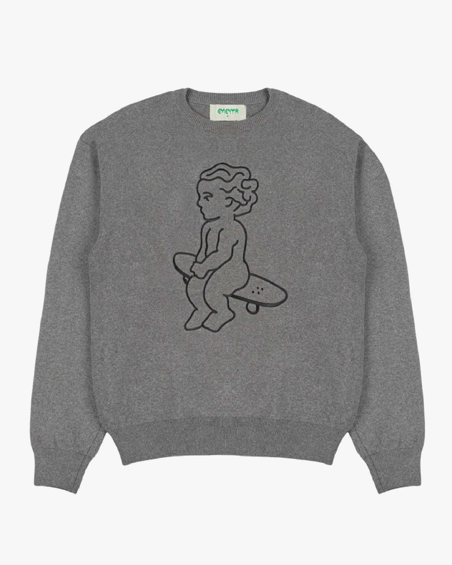 Big Ikon Knit Crewneck