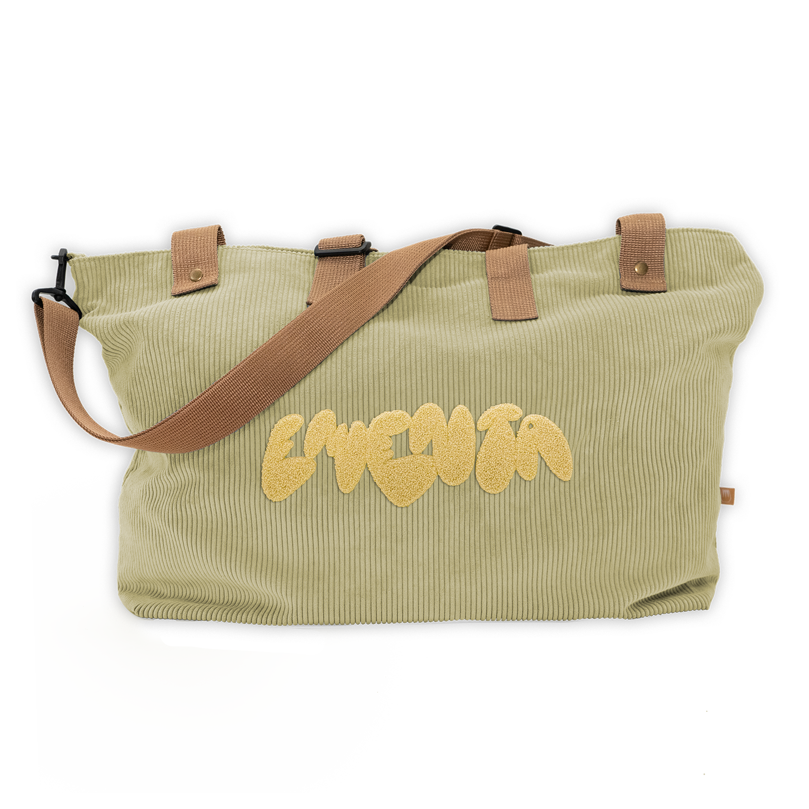 Navegante Graffiti Corduroy Weekend Bag