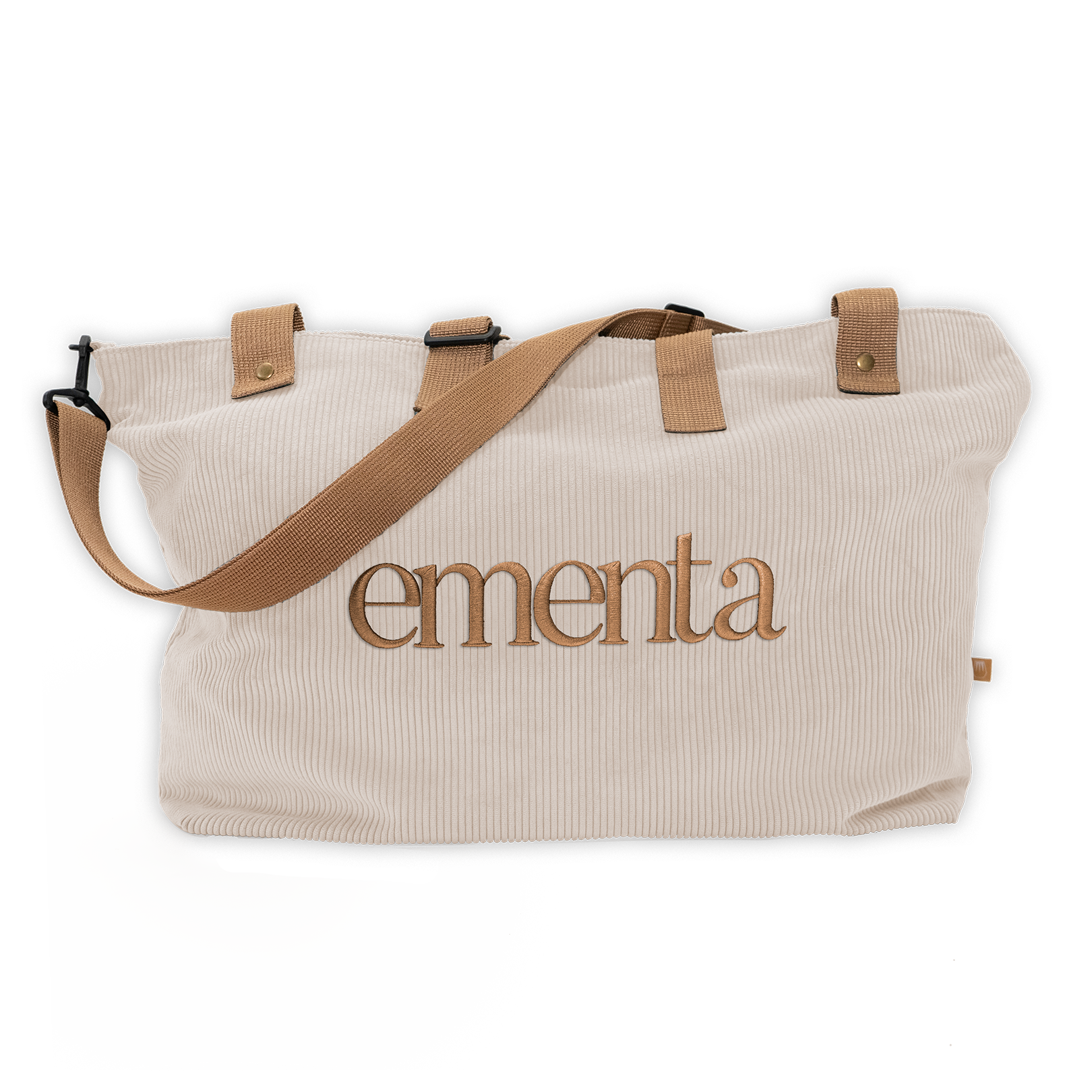 Navegante Breakfast Colors Corduroy Weekend Bag
