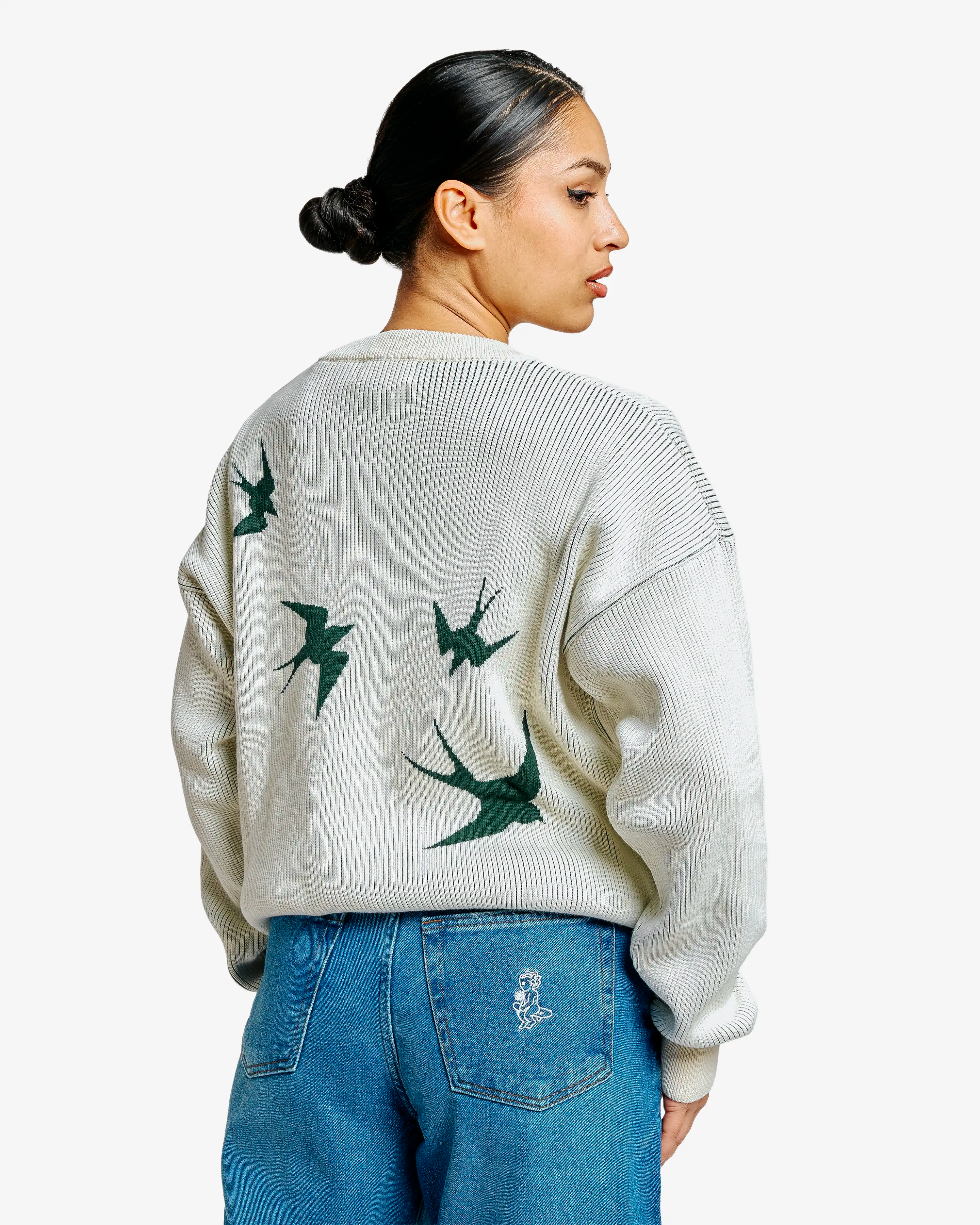 Lisa Double Knit Crewneck