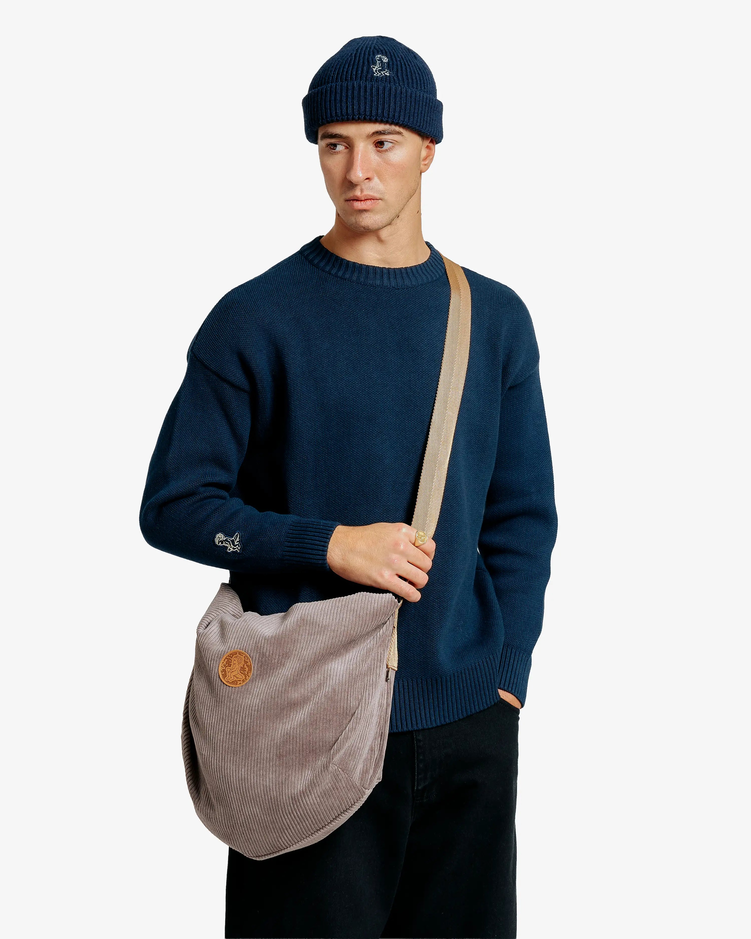 Bucha Corduroy Crossbody Bag