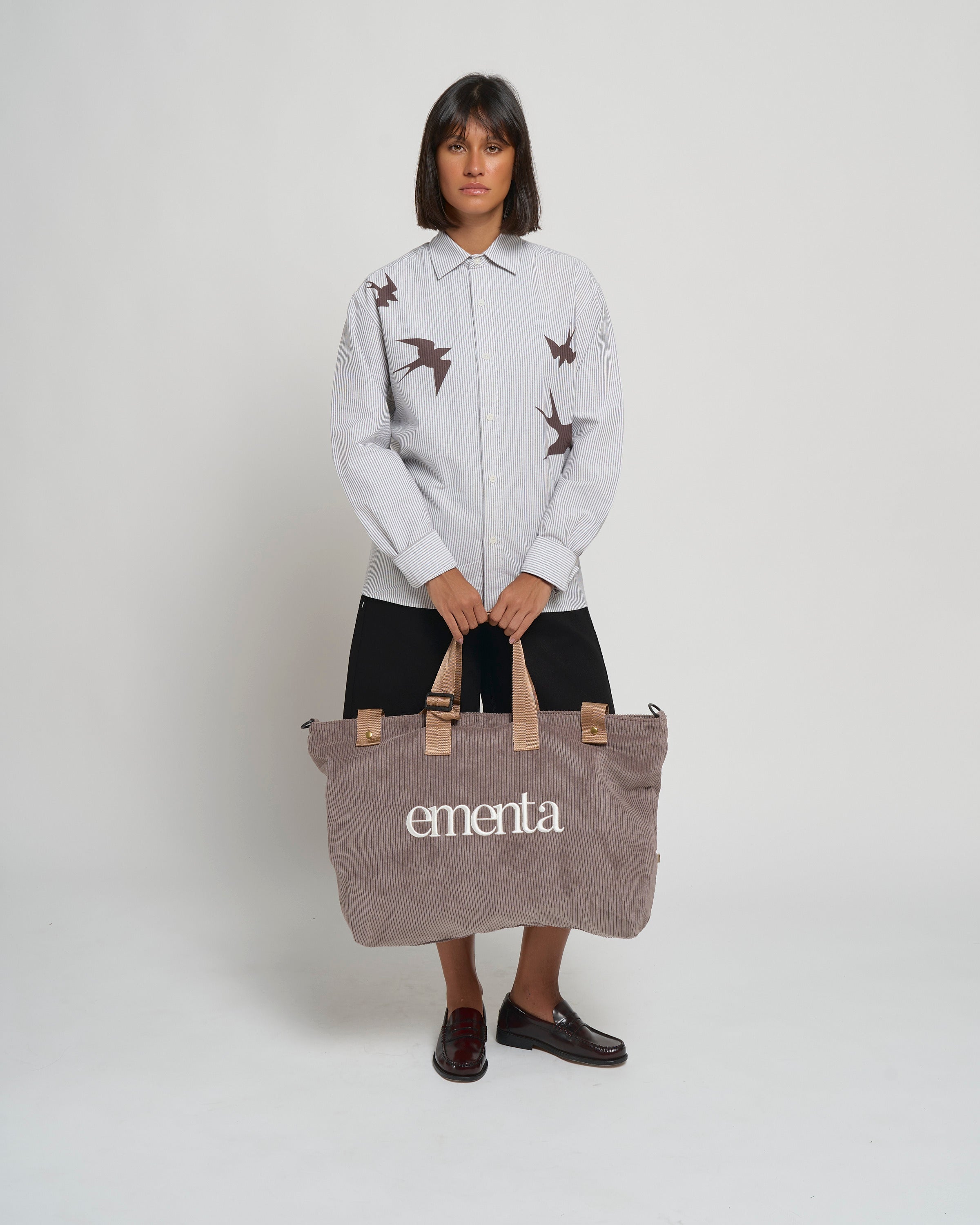 Navegante Breakfast Colors Corduroy Weekend Bag