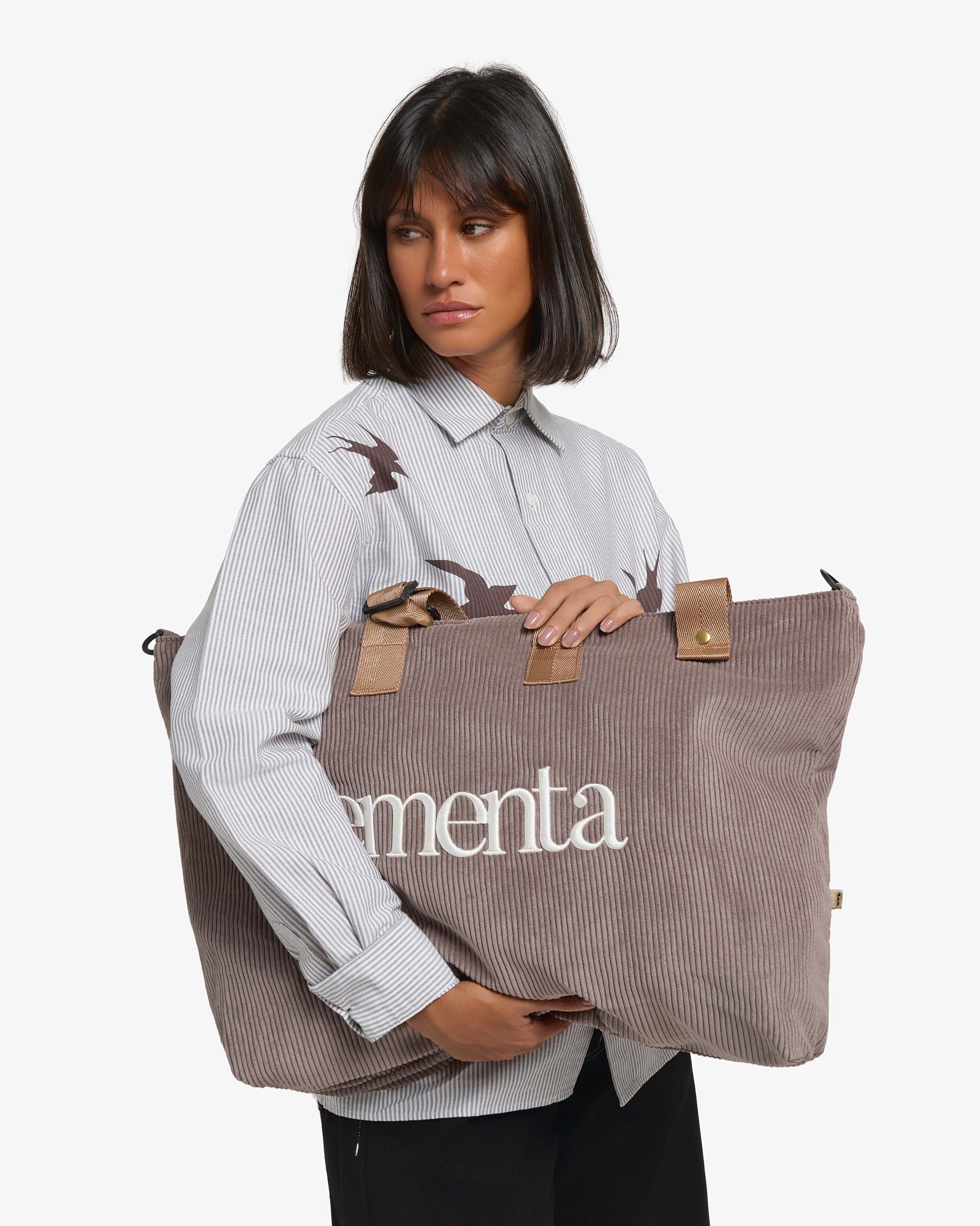 Navegante Breakfast Colors Corduroy Weekend Bag