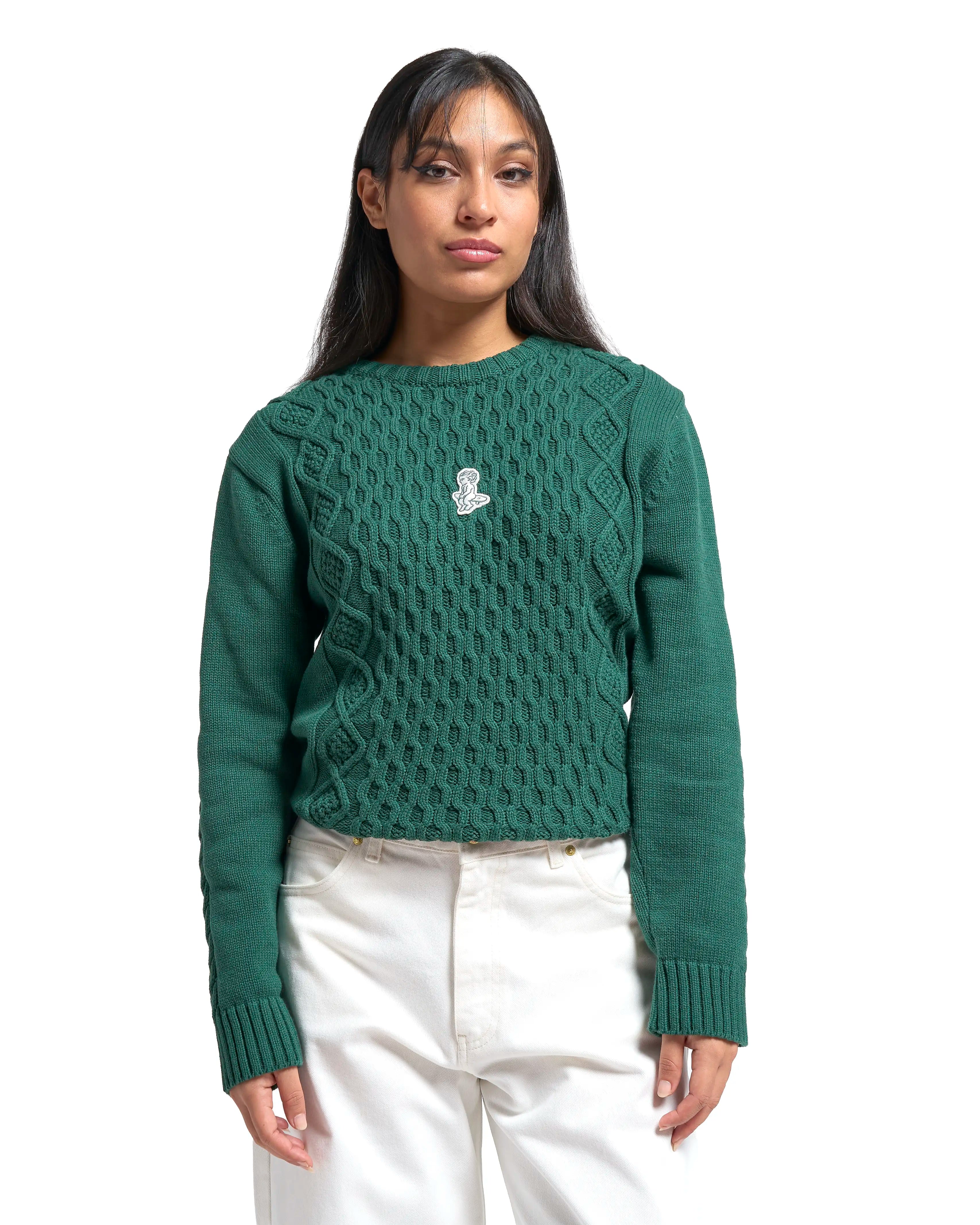 Ikon Patch Knit Crewneck