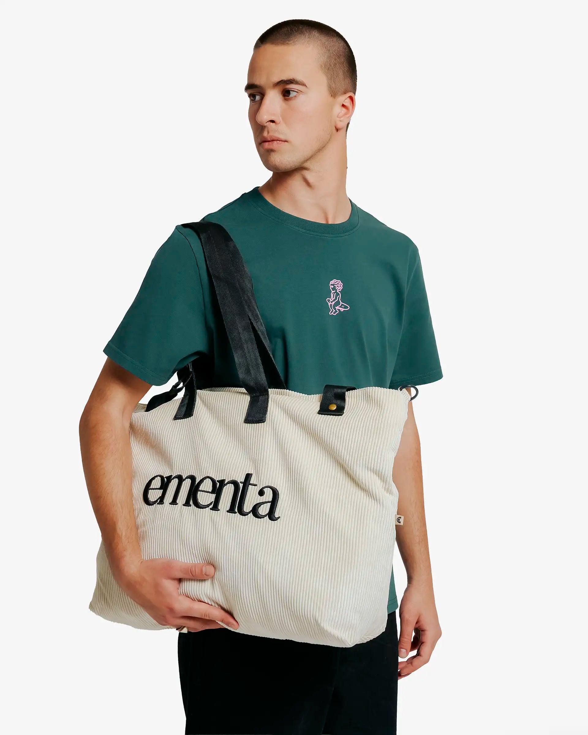 Navegante Breakfast Colors Corduroy Weekend Bag