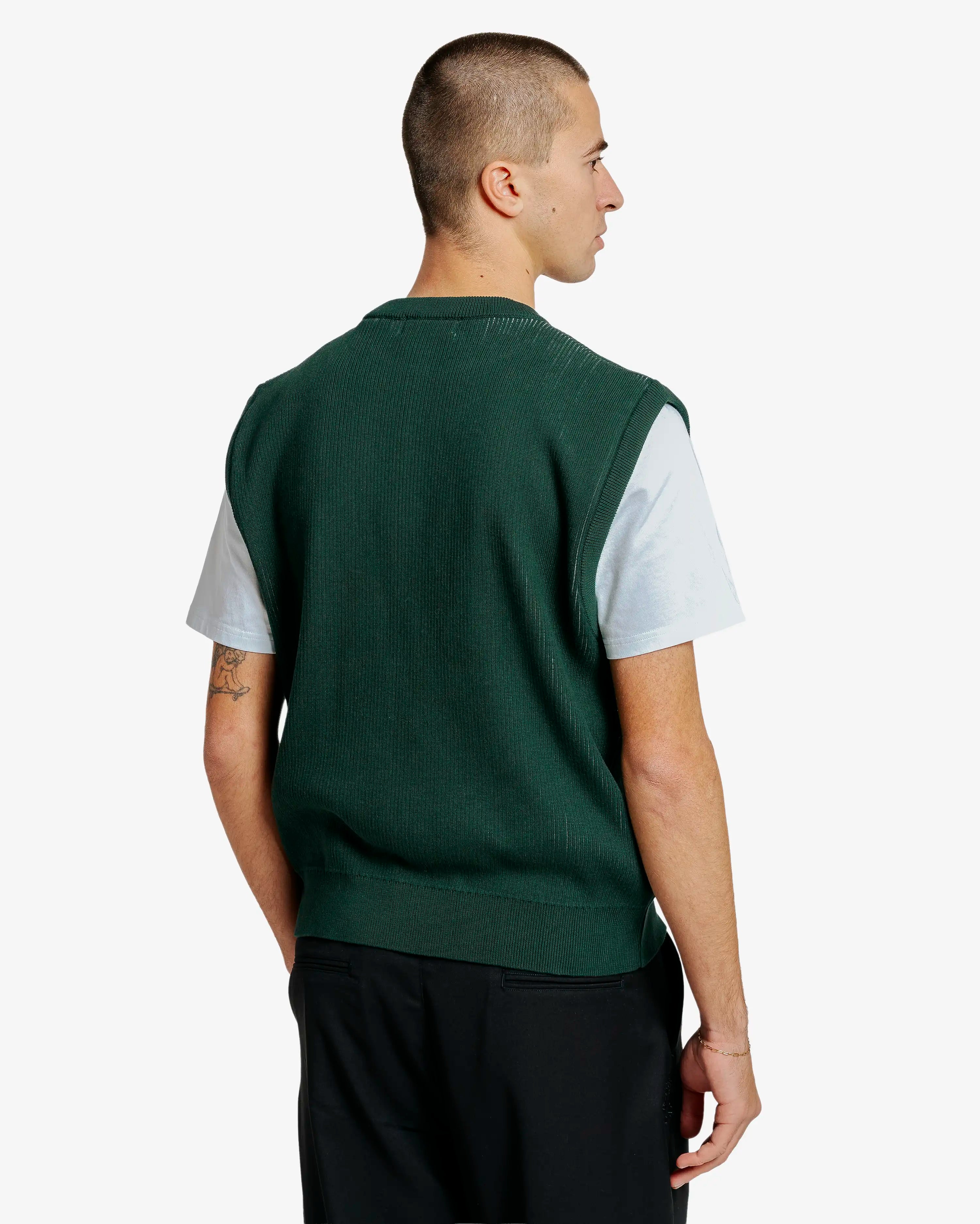 Dots Double Knit Vest