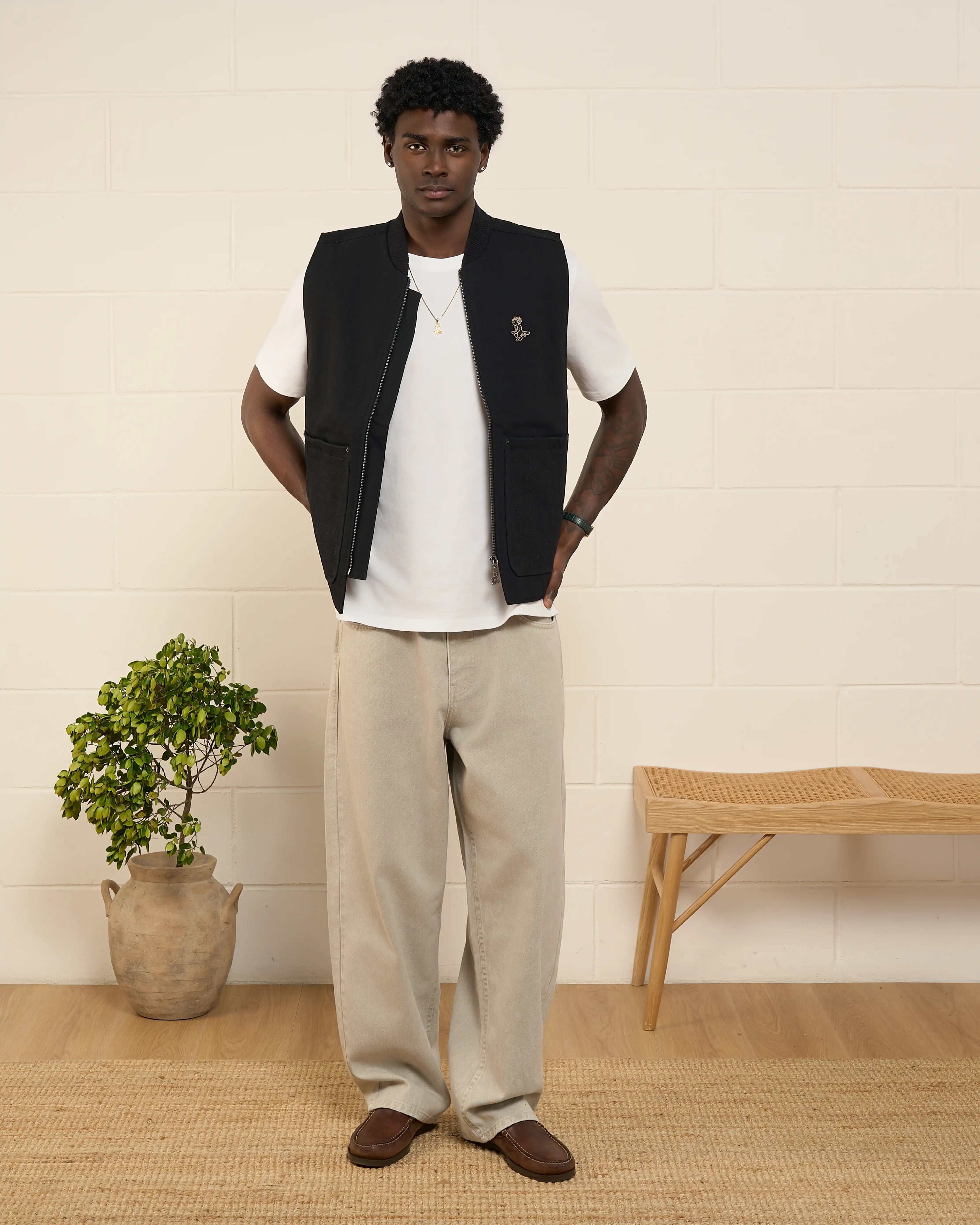 Dots Pattern Vest