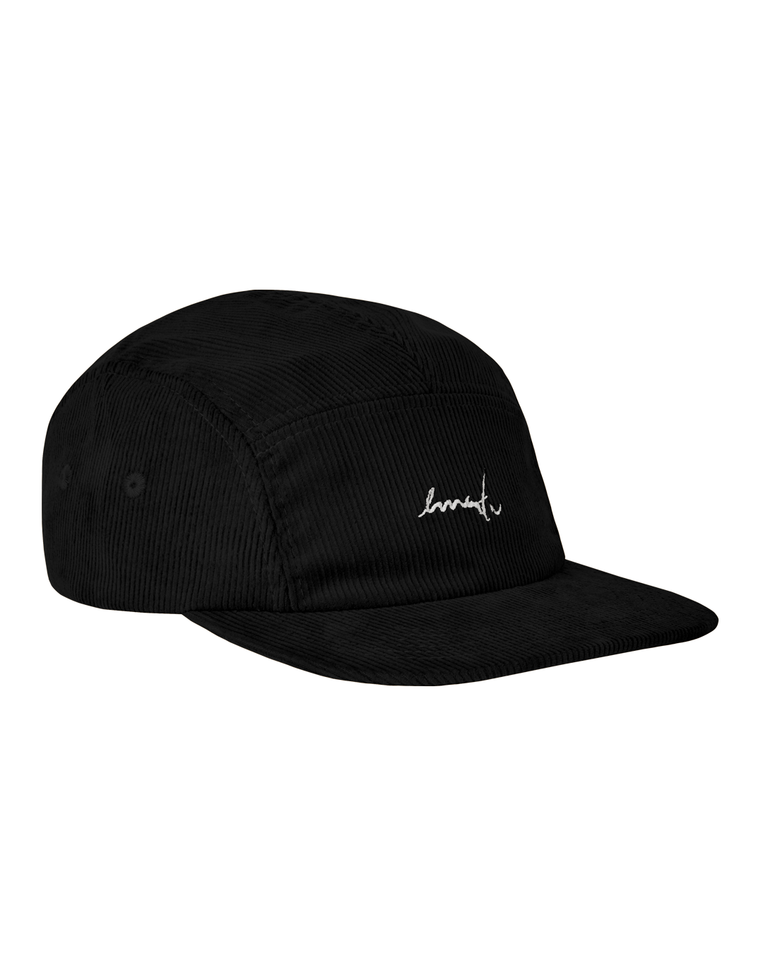 A five-panel cap crafted from cotton corduroy, offering a structured yet comfortable fit. Designed with a firm, flat brim and finished with our signature embroidery on the front. The adjustable strap with a plastic buckle allows for a customizable fit.