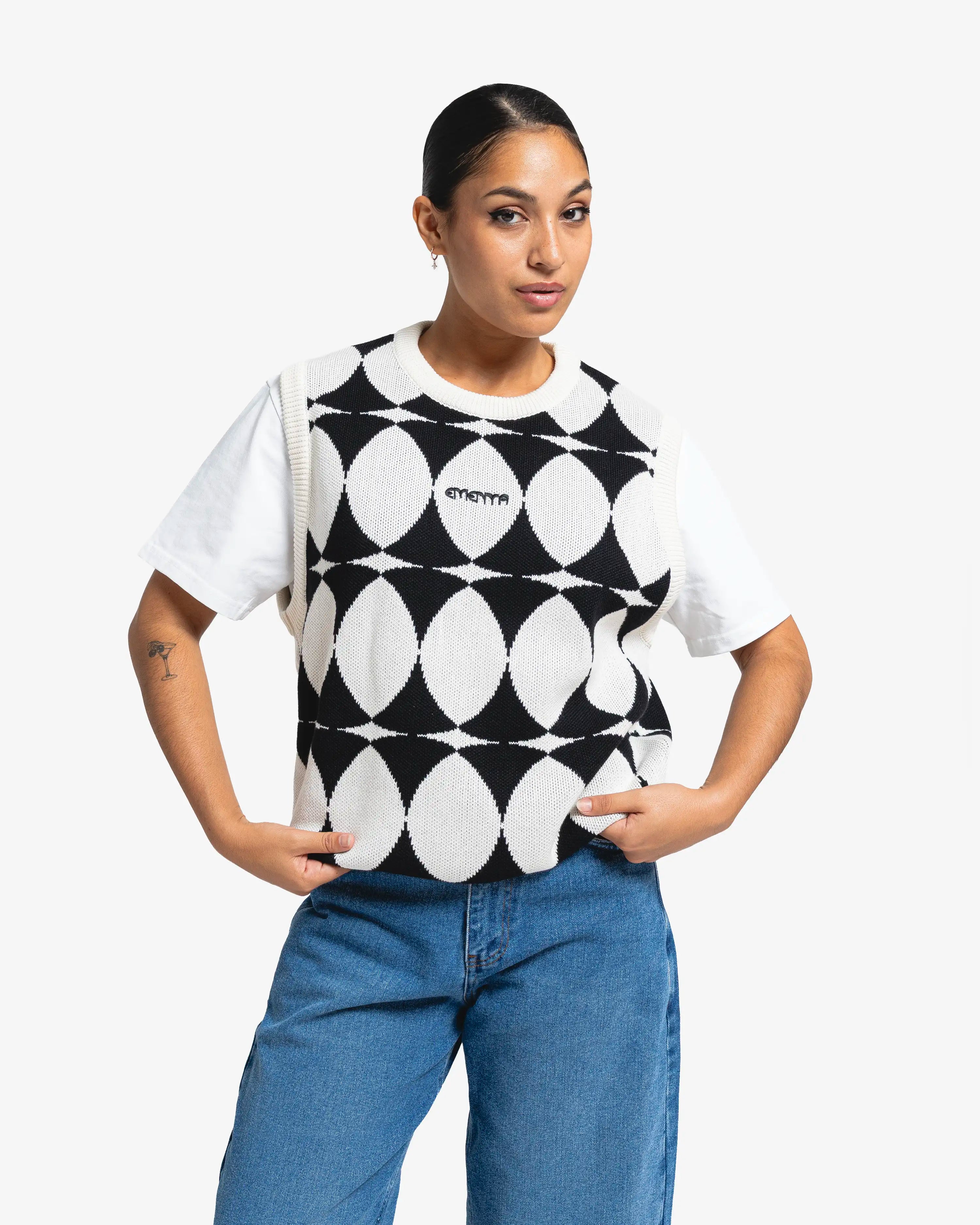 Dots Knit Vest