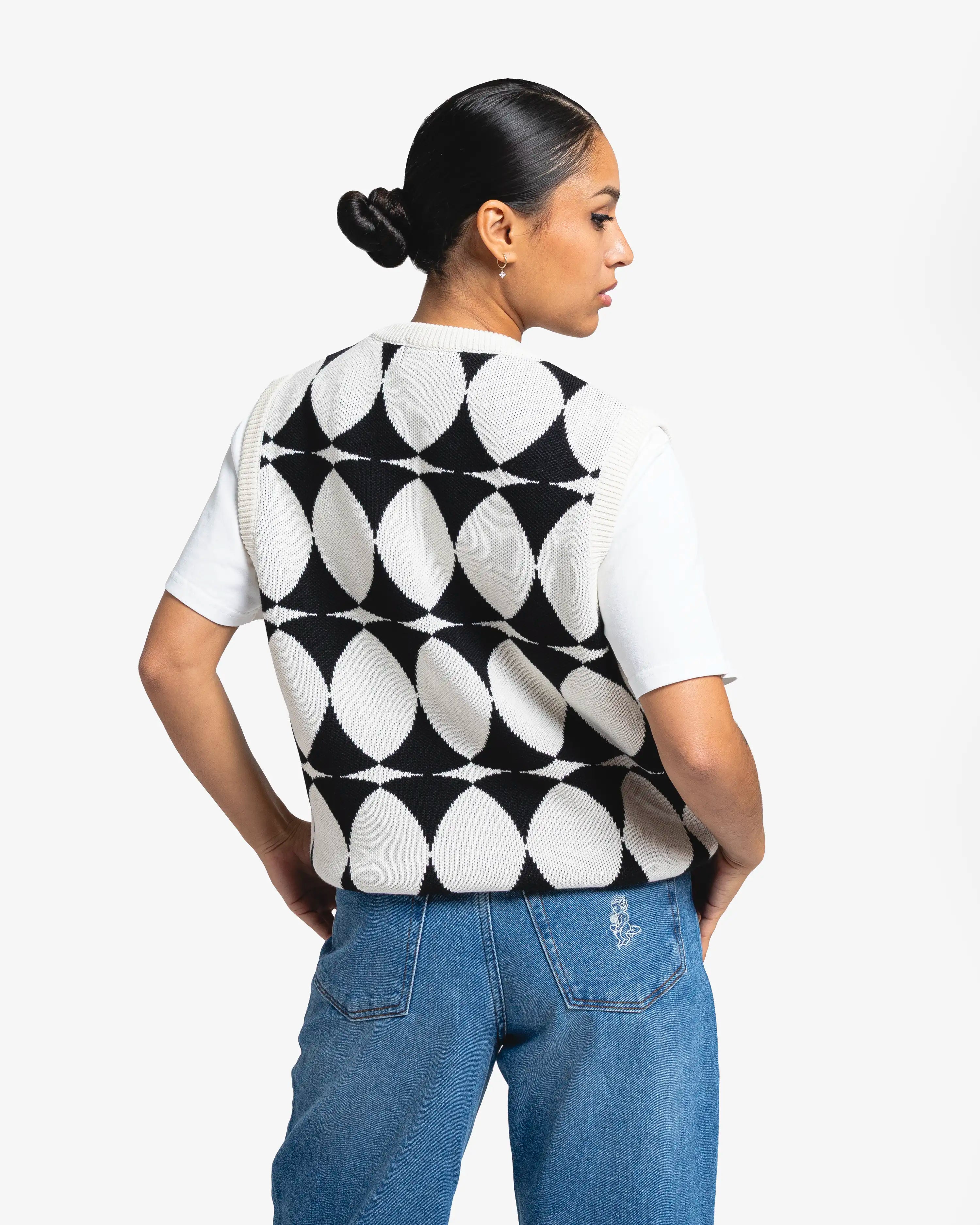 Dots Knit Vest