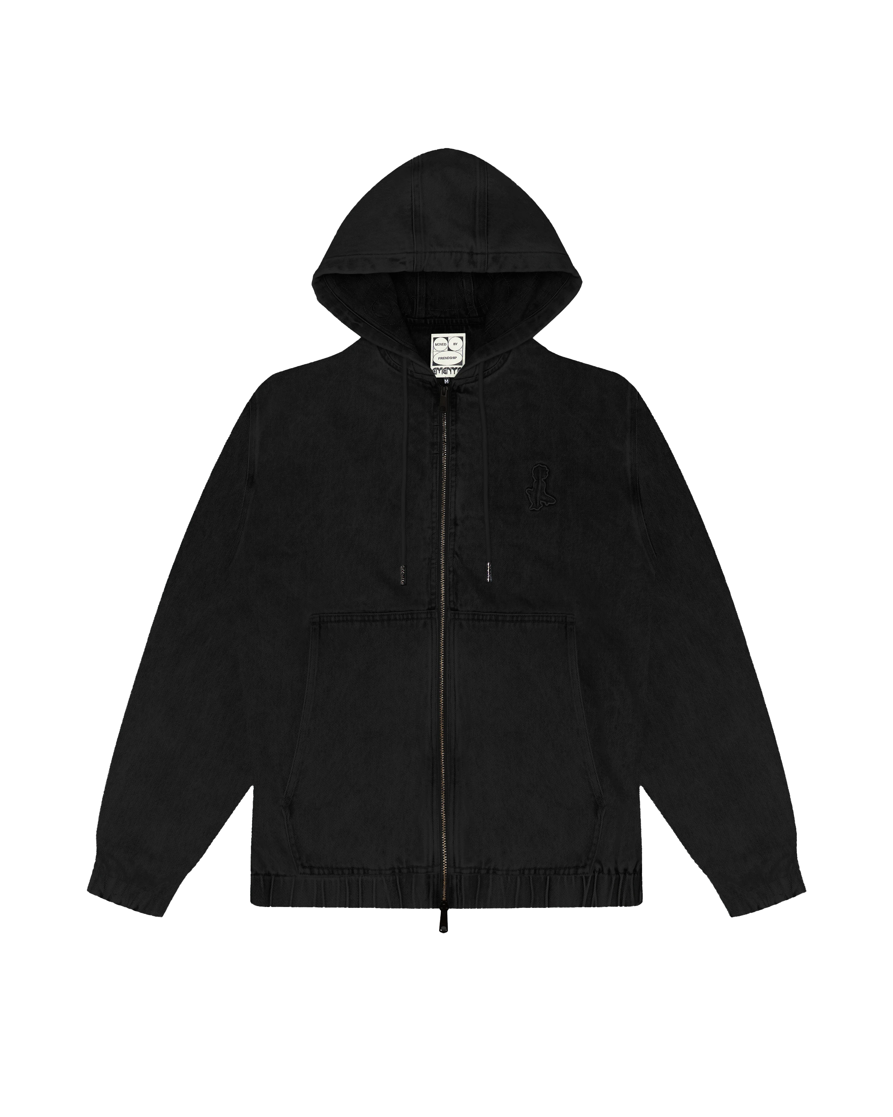 Ikon Denim Hooded Zip Jacket