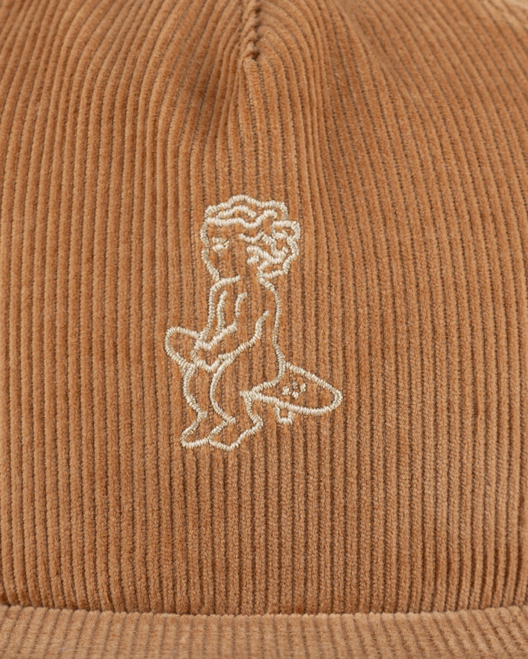 Ikon Flat 5 Panel Corduroy Cap