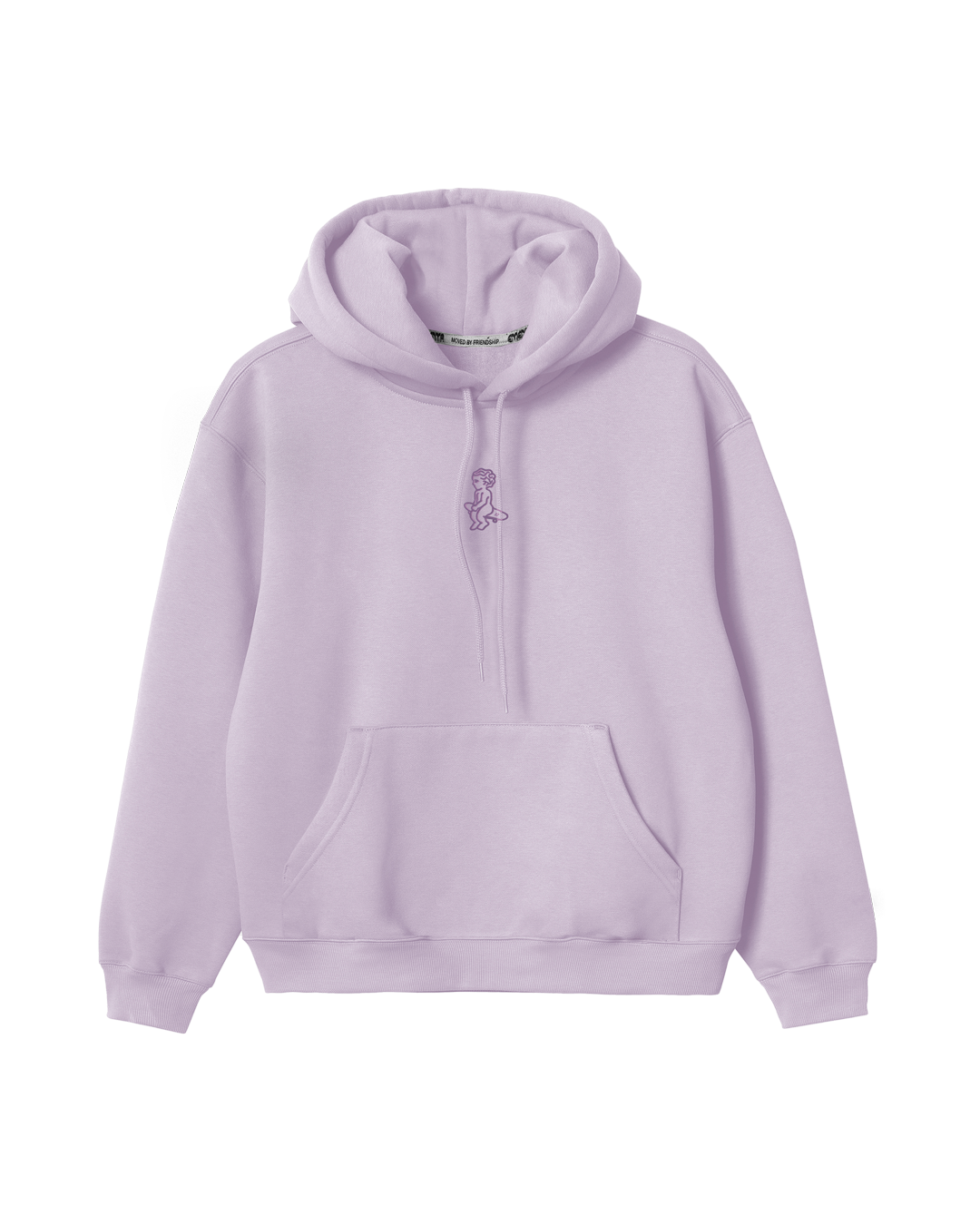 This Ikon Stamp 3D Lilac Hoodie is made of heavyweight fabric, designed to hold its shape and resist frequent wear. It is designed to ensure durability and warmth.
The 3D design adds depth and texture to the print, giving it a dynamic, eye-catching look.