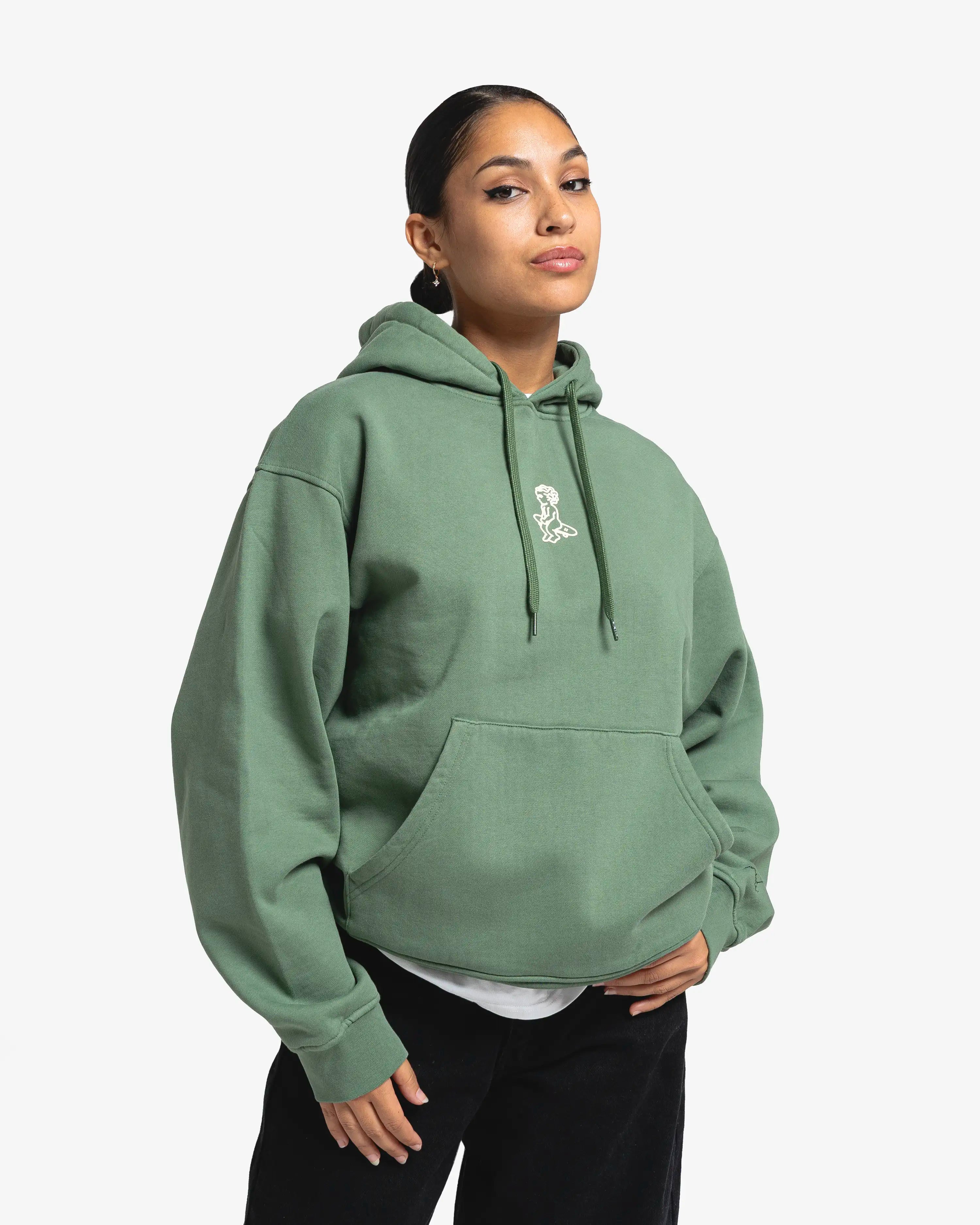 Ikon Stamp Embossed Hoodie