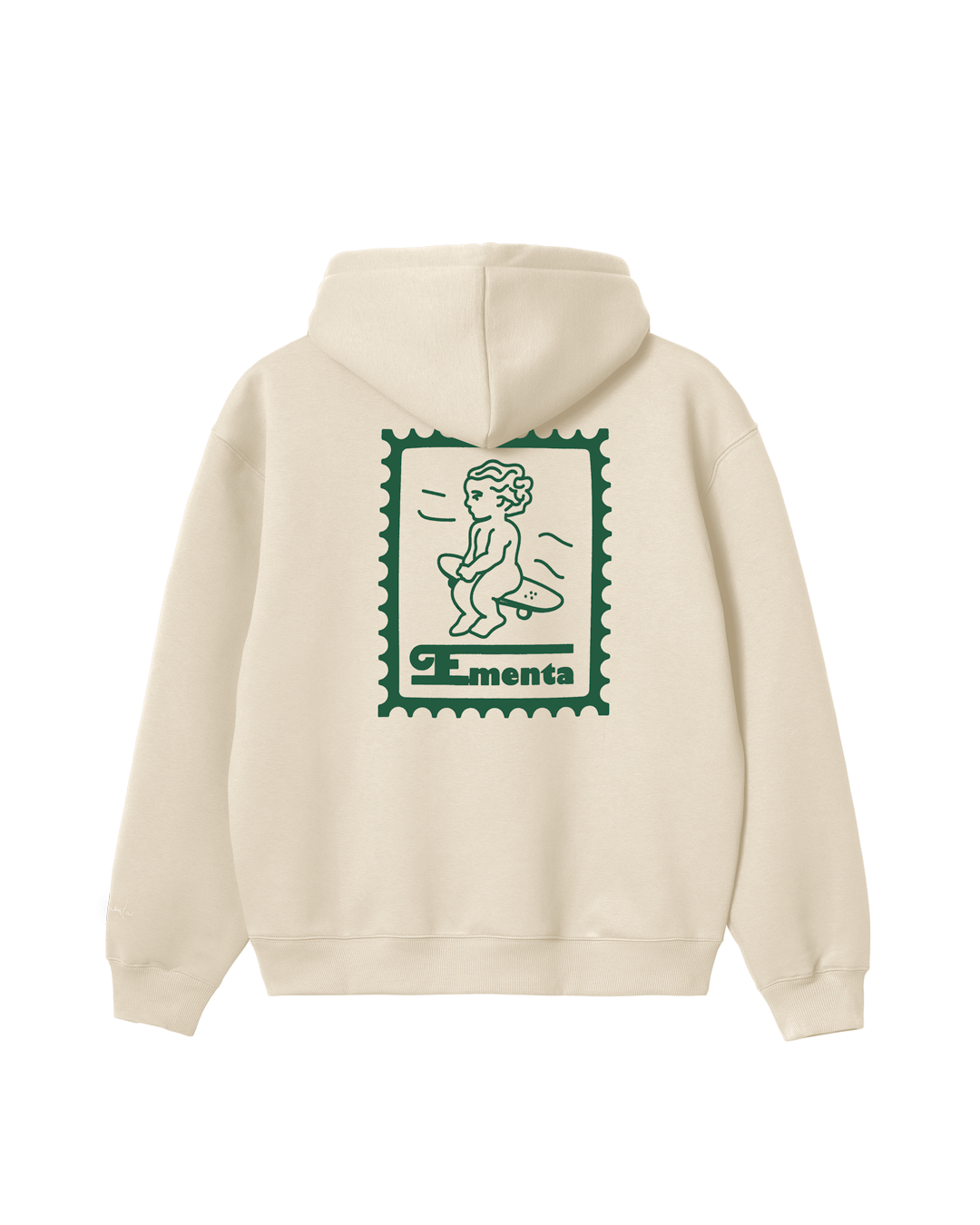♡ Eé knit hoodie off white | épine