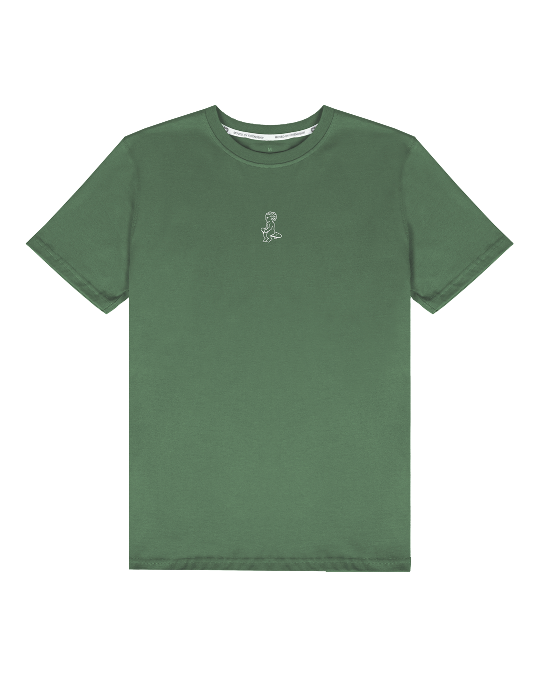 Made from 100% soft cotton, this green-colored t-shirt is designed to maintain its shape over time. The Ikon stamp design in white is digitally created by our artist team for a unique touch.