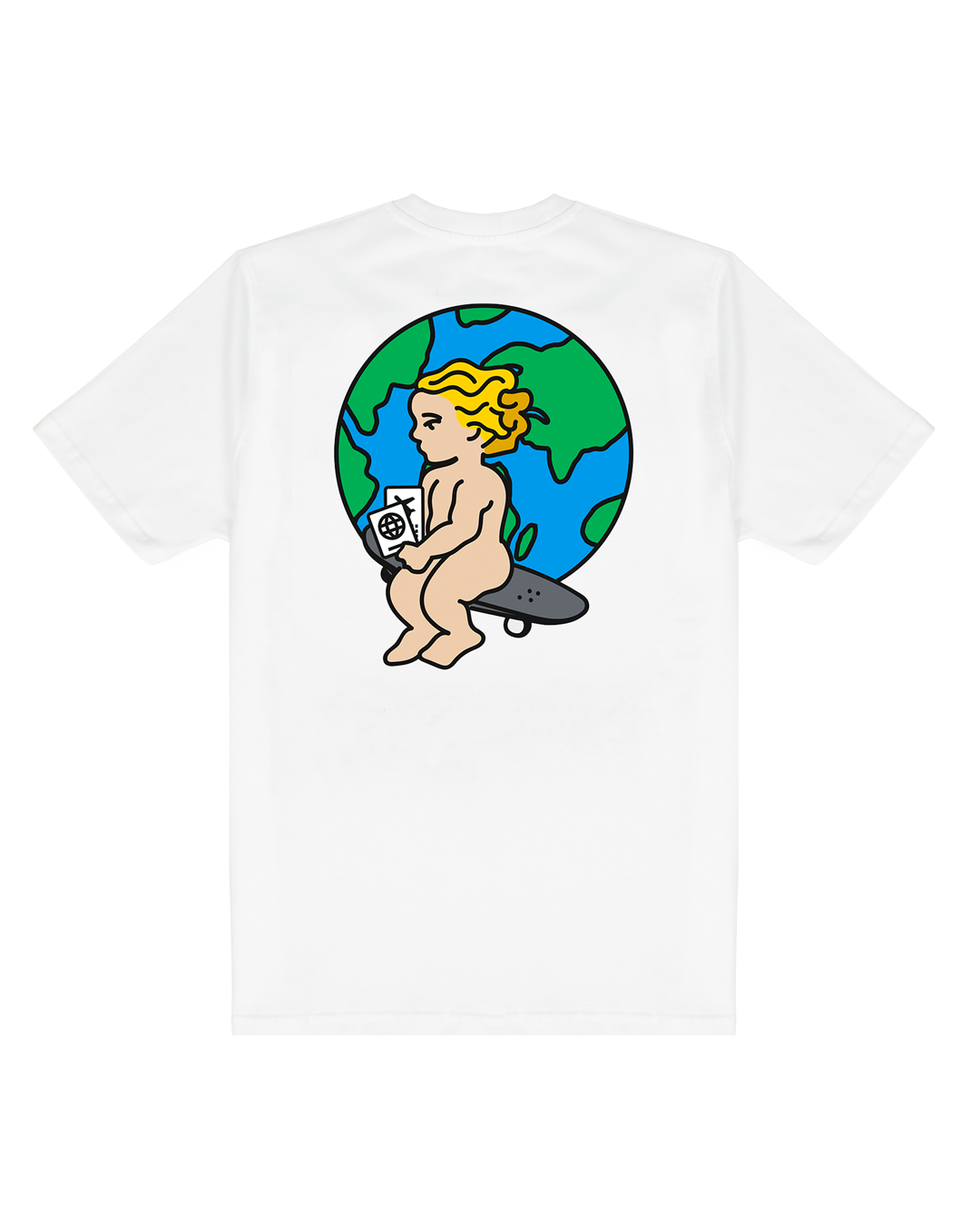 Made with soft cotton fabric and a precise grammage that makes it fit properly and comfortably to the body.
Print is digitally made by our artist team.