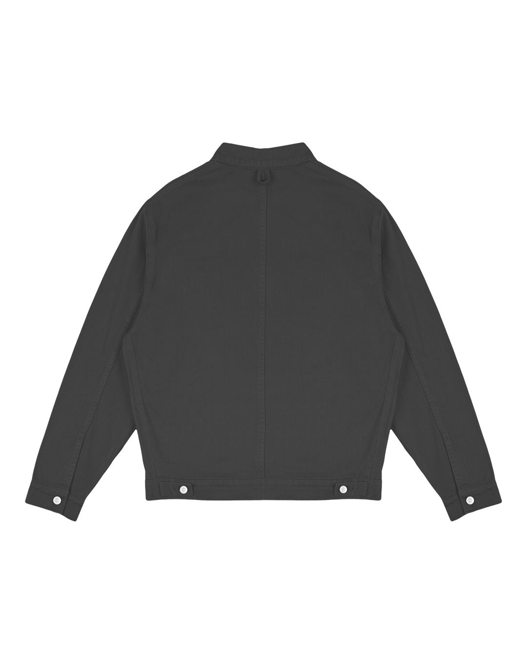The Kit Ikon Twill Jacket in dark grey features a versatile and timeless design, made for durability and comfort.
Featuring a classic button-down front, a structured collar, wrist cuffs, chest pockets for functionality, and an embroidered design for added flair, this jacket is perfect for casual outings or workwear.