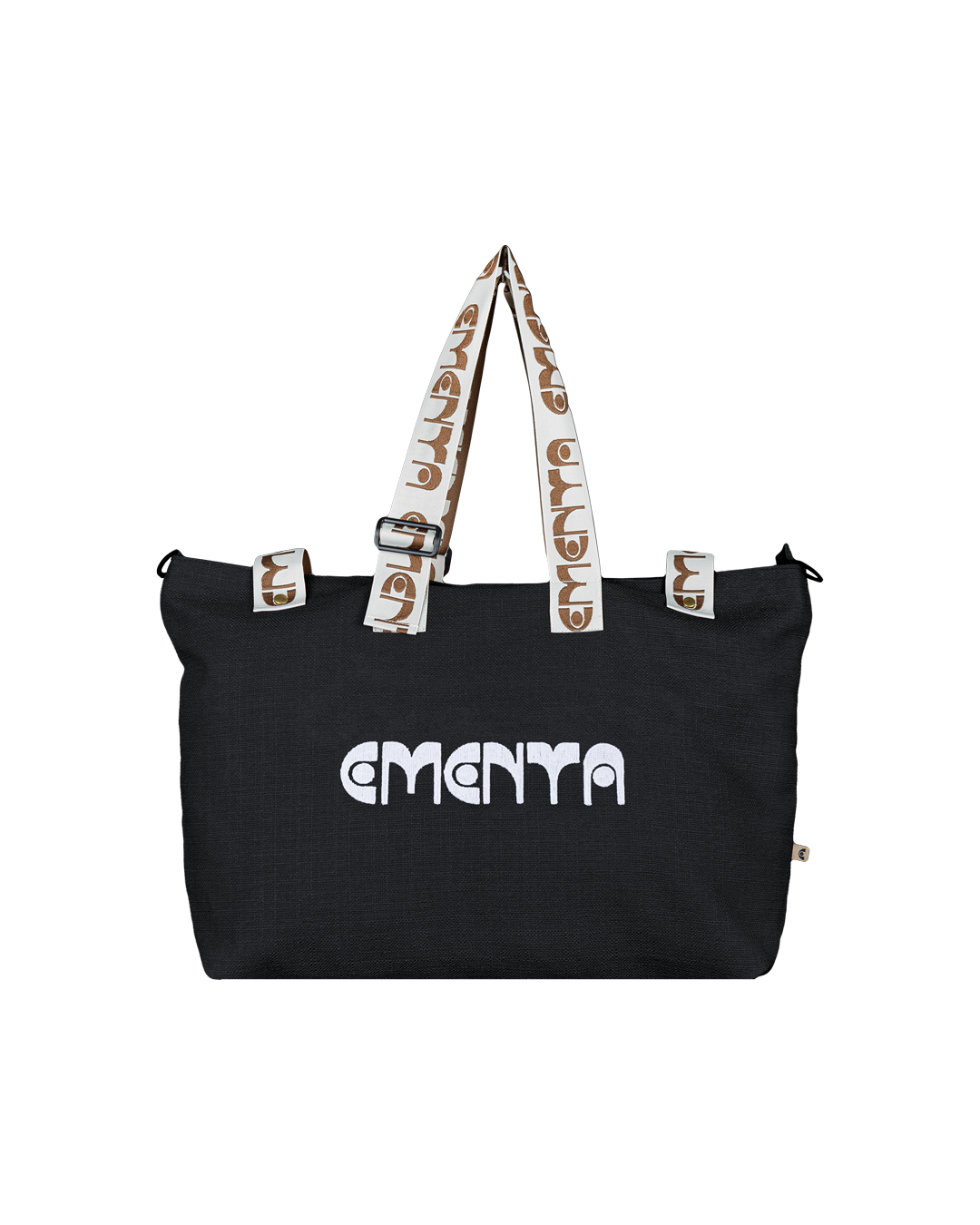 A practical companion for short trips or everyday use. Made from soft, breathable linen in a warm black tone, this bag combines functionality with elegance. The 'dots' ementa logo is subtly placed on the front and straps, adding a unique touch. It features adjustable straps for a comfortable fit, a spacious 40L capacity, a small inner pocket for valuables, and an additional exterior pocket on the back for easy access to essentials.
Sized to meet airline cabin dimensions, it’s also a reliable choice for tra