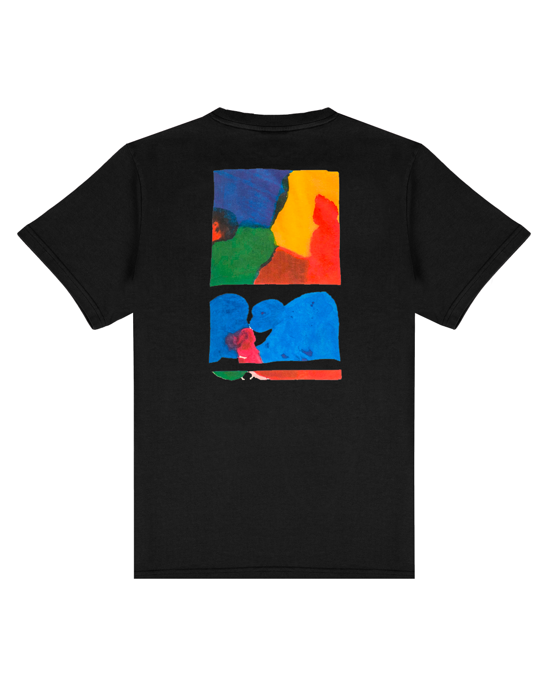 Artist-made t-shirt.
Made with soft cotton fabric and a precise grammage that makes it fit properly and comfortable to the body.
Print is handmade on canvas by our artists and later photographed and printed.