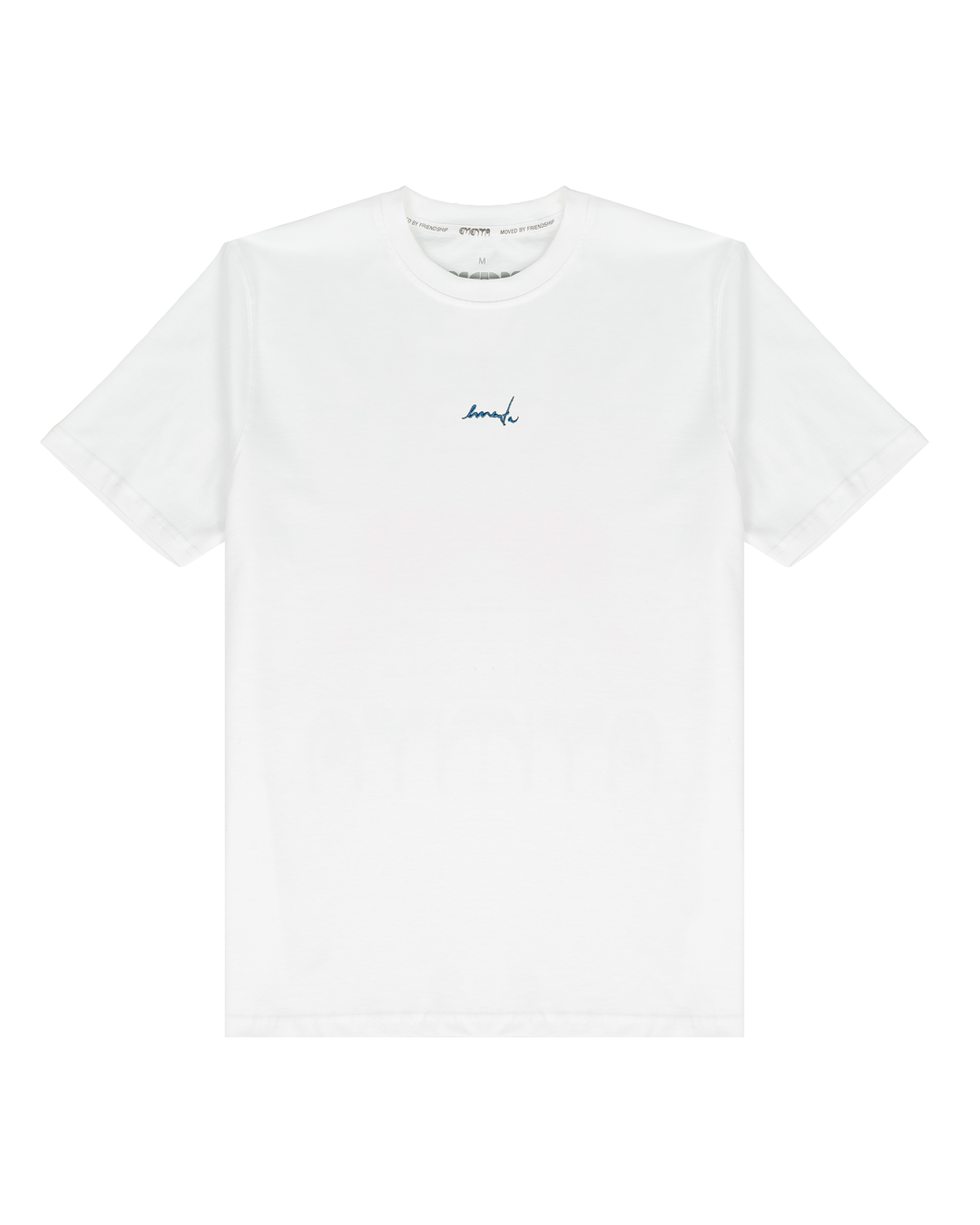 Artist-made t-shirt.
Made with soft cotton fabric and a precise grammage that makes it fit properly and comfortably to the body.
Print is handmade on canvas by our artists and later photographed and printed.