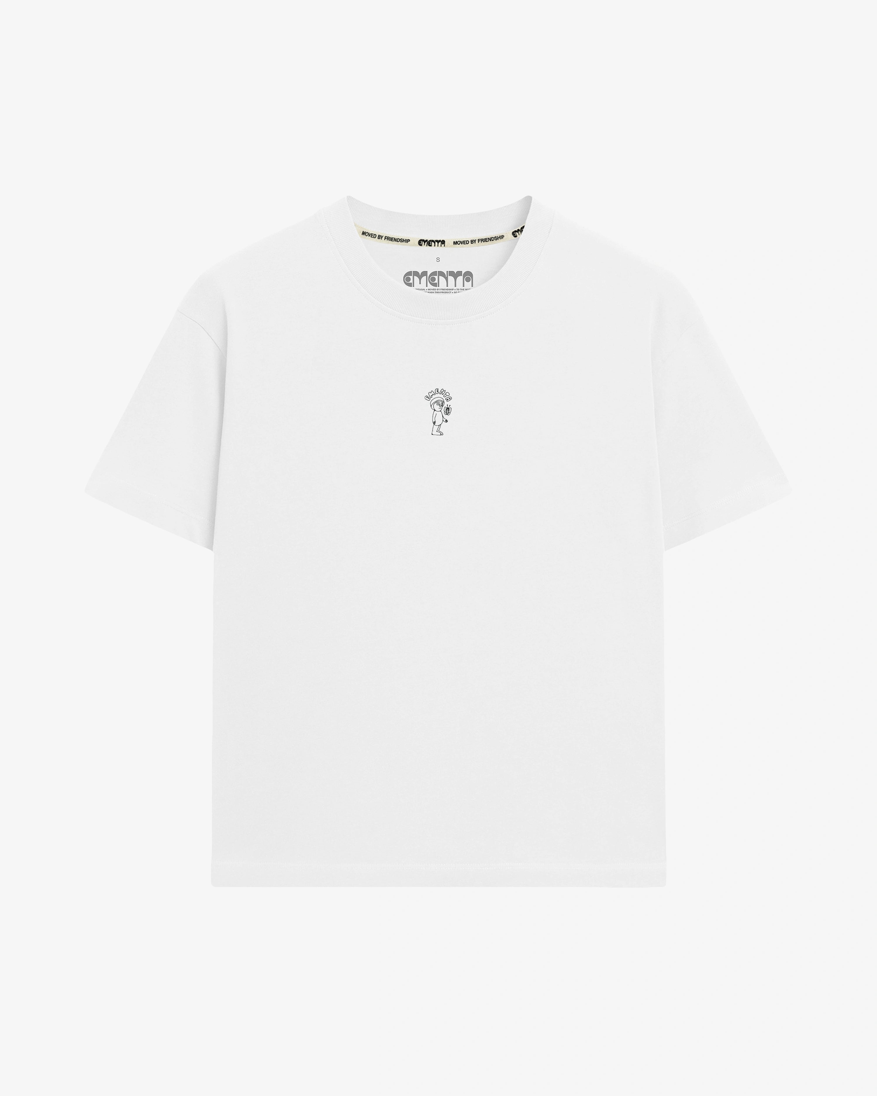 100% Cotton for a soft and comfortable fit
Regular fit for everyday wear
Fabric Weight: 240gsm for durability
Featuring artwork from our latest Artist Collaboration
Made in Portugal with attention to detail