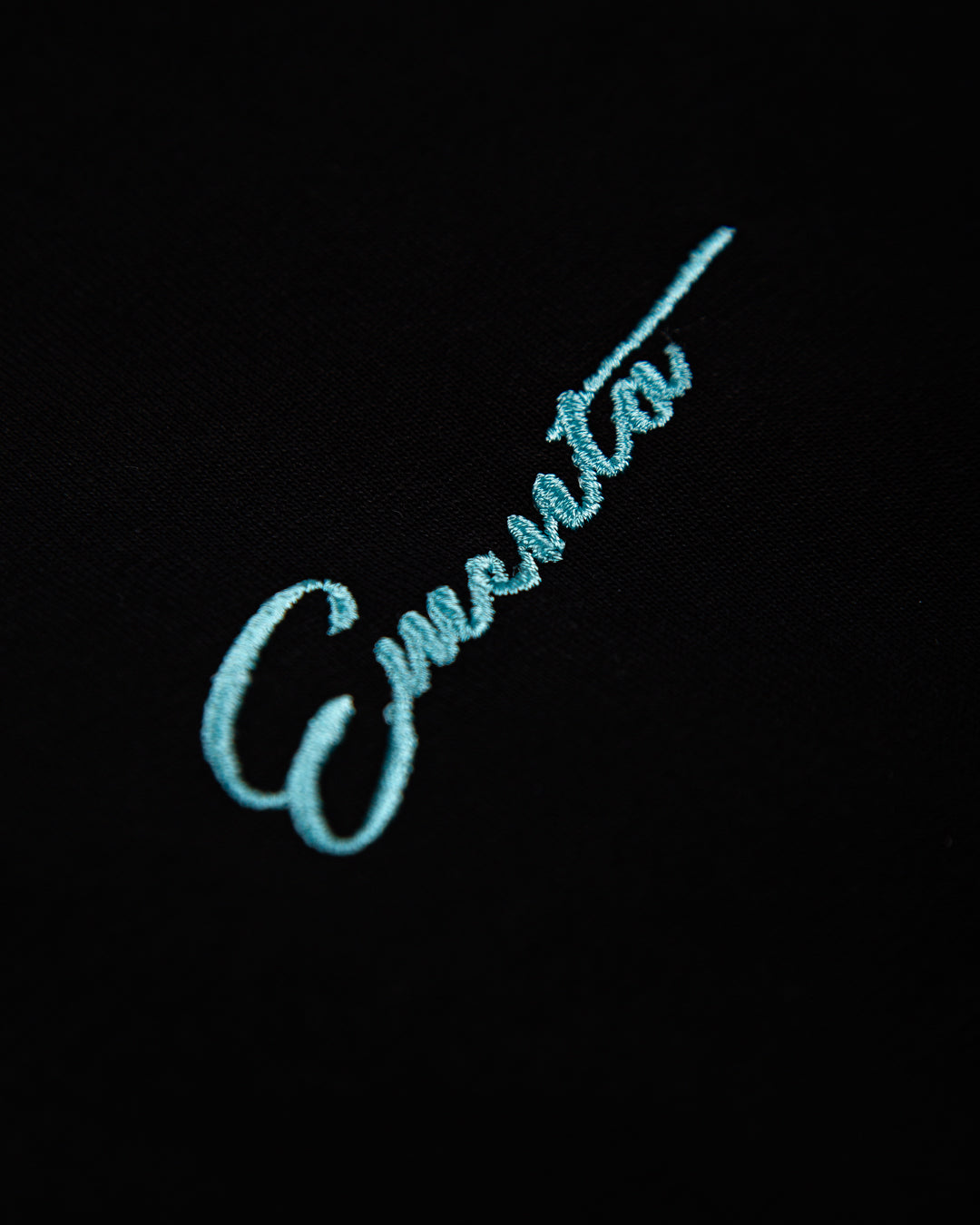 Artist-made t-shirt crafted from soft cotton fabric with a carefully balanced weight, providing a comfortable and natural fit. The embroidered 3D cocktail design adds a textured element to the t-shirt. 