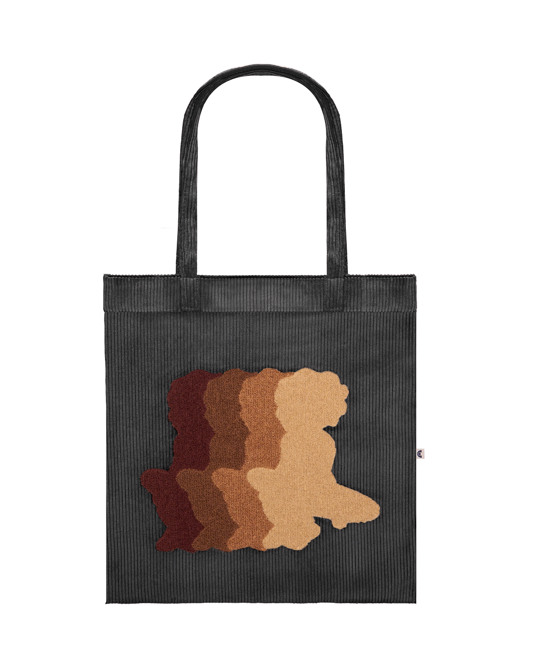 Limited edition
Durable corduroy with liquid-repellent coating
Interior pocket
Support for keys
Features the Dragged Effect Ikon design on the front
Black
45 x 42 cm
Handmade in Portugal
