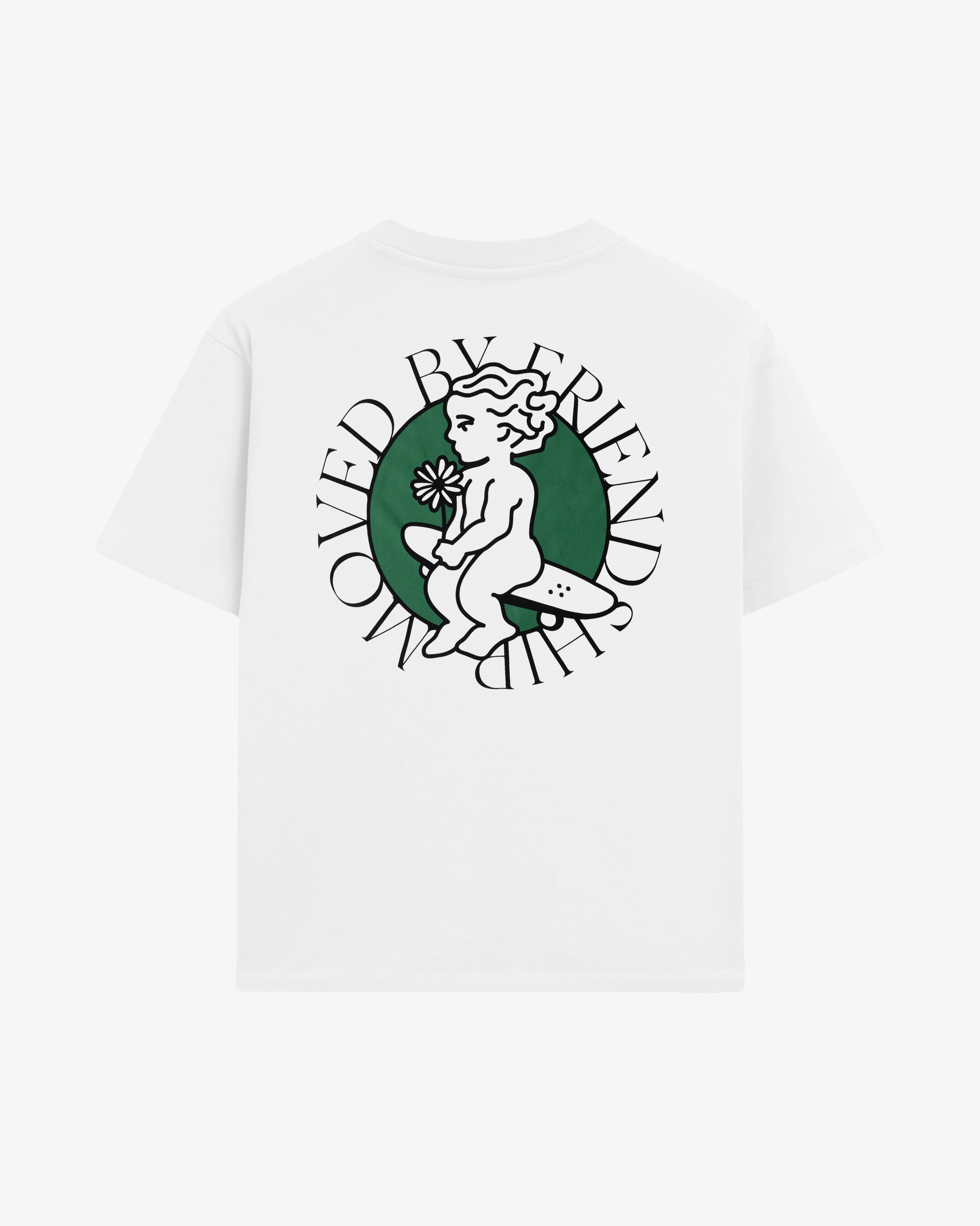 100% Cotton
Regular fit
Built for durability
Ikon Flower design print
'Moved By Friendship' motto on the back
Heavyweight 240gsm fabric
Unisex
Made in Portugal